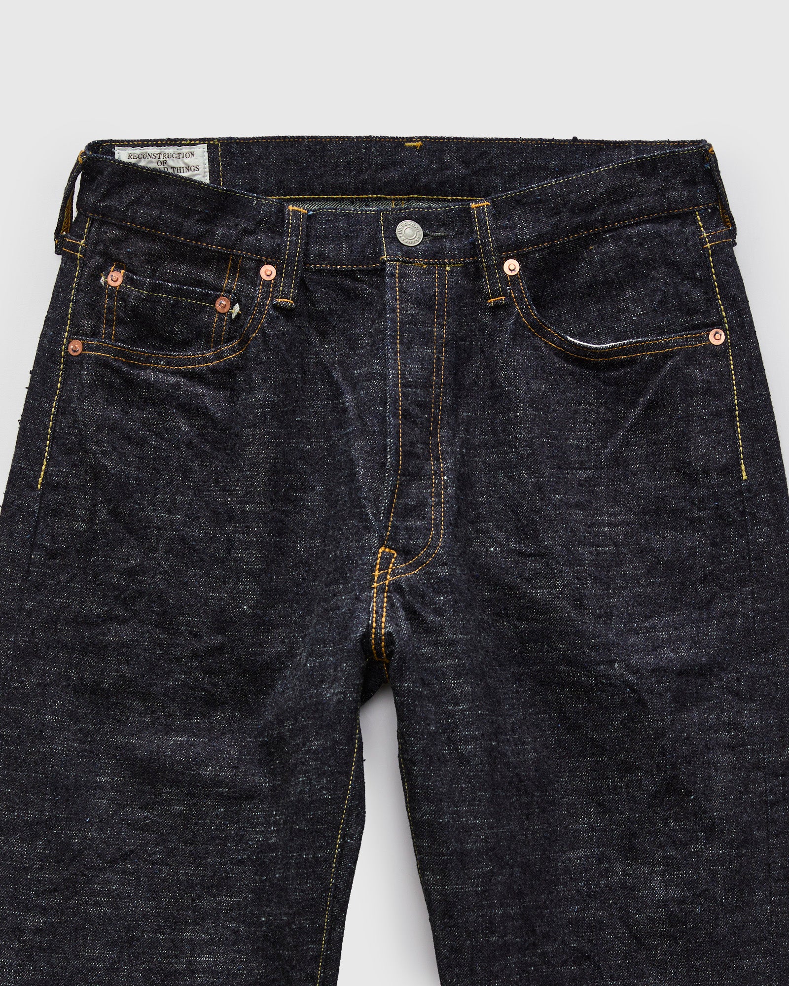 SD-1001 "GL3" 15oz Slub Selvedge Denim - Regular Straight Fit - Image 5
