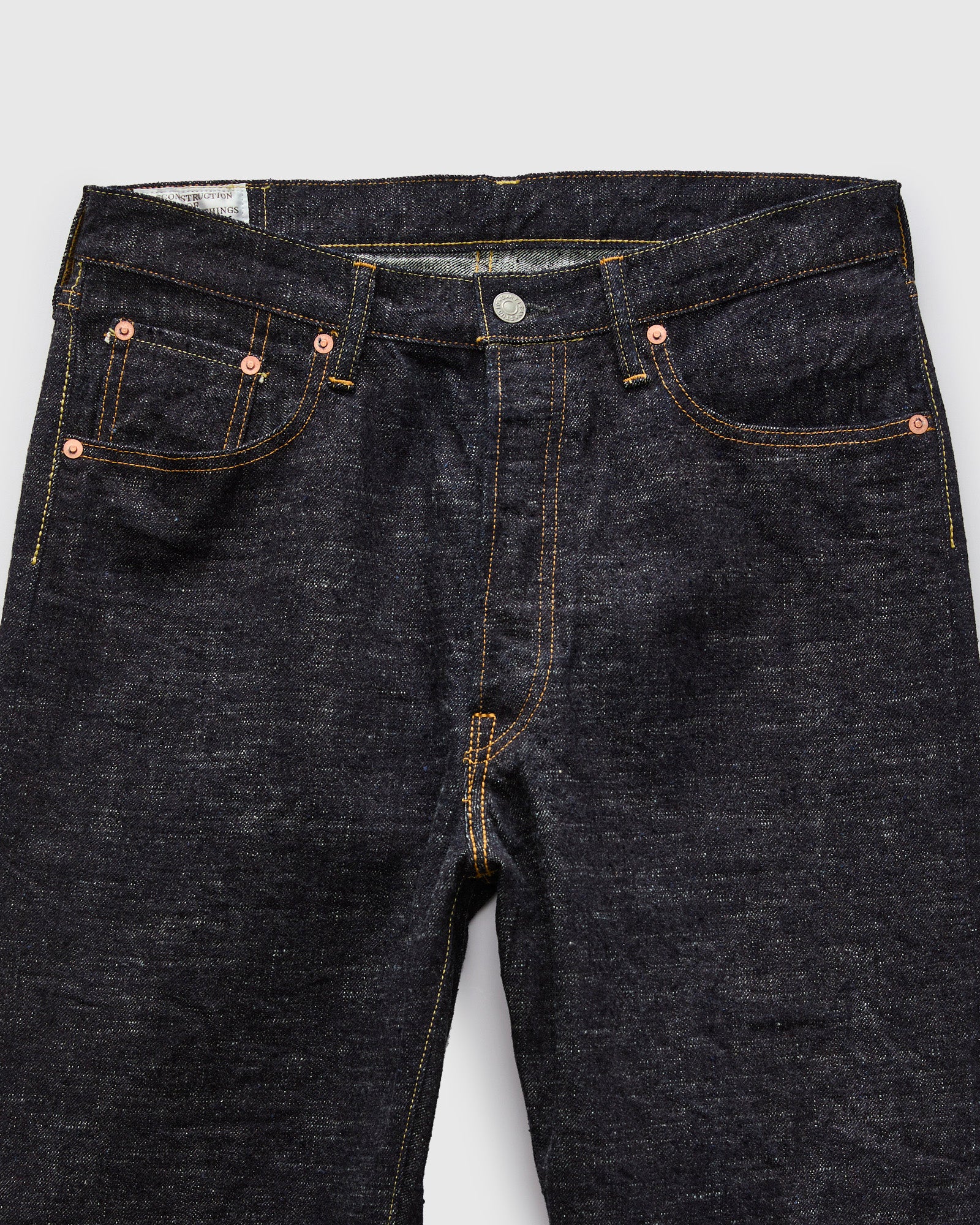 SD-1002 "GL3" 15oz Slub Selvedge Denim - Loose Straight Fit - Image 5