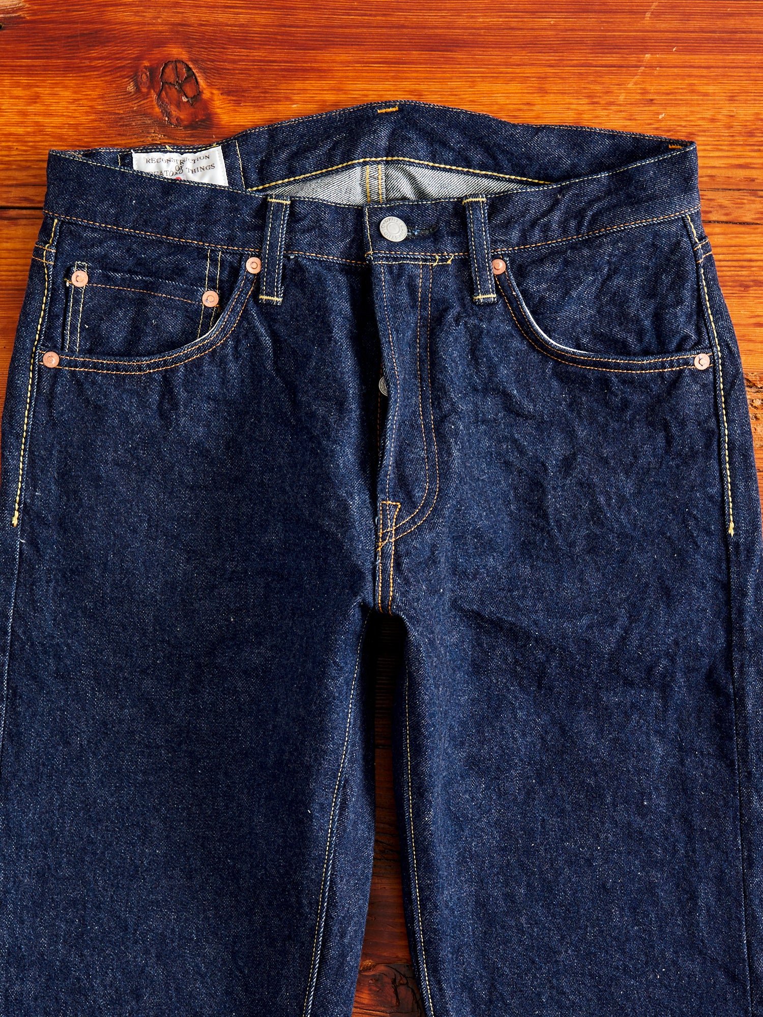 SD-808S "Natural Indigo" 15oz Selvedge Denim - Tapered Fit - Image 6
