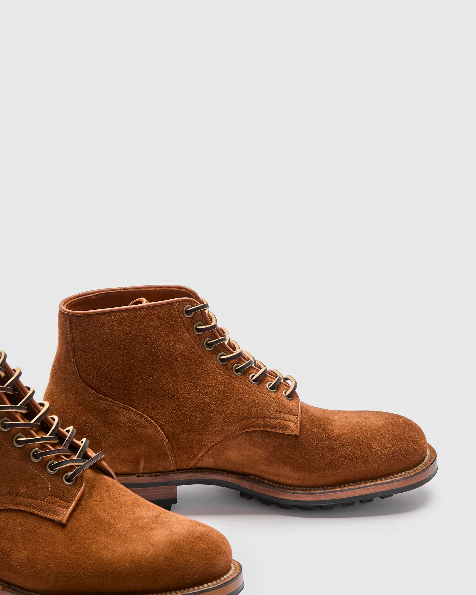 Service Boot 1035 in Aged Bark Chamois Roughout - Image 4