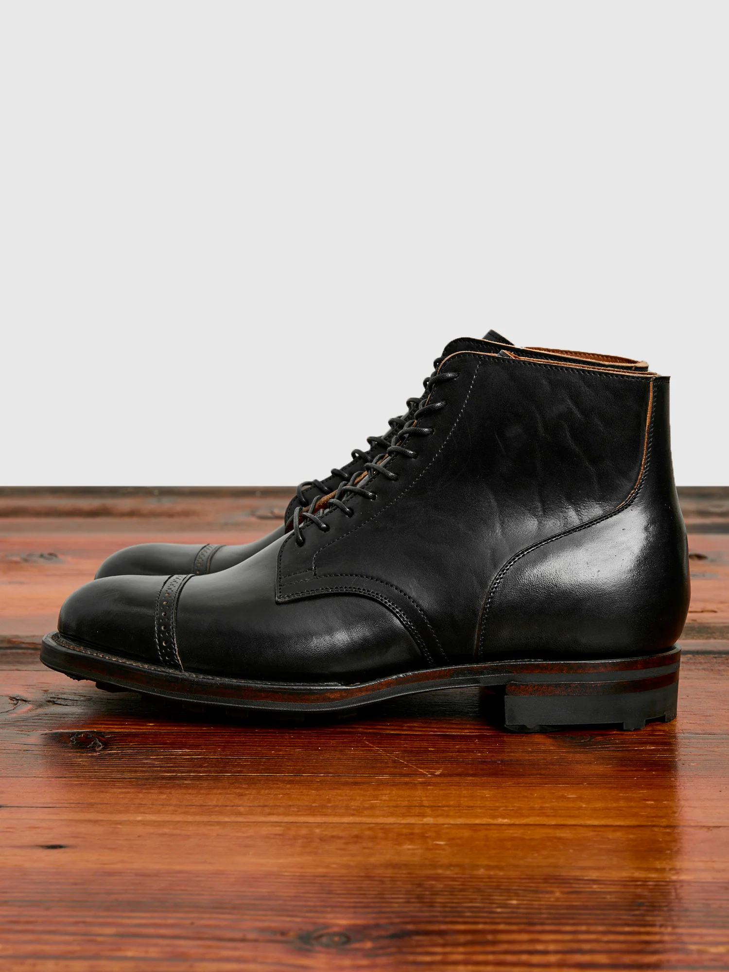 Service Boot 2030 in Nero Teacore Horsebutt - Image 3