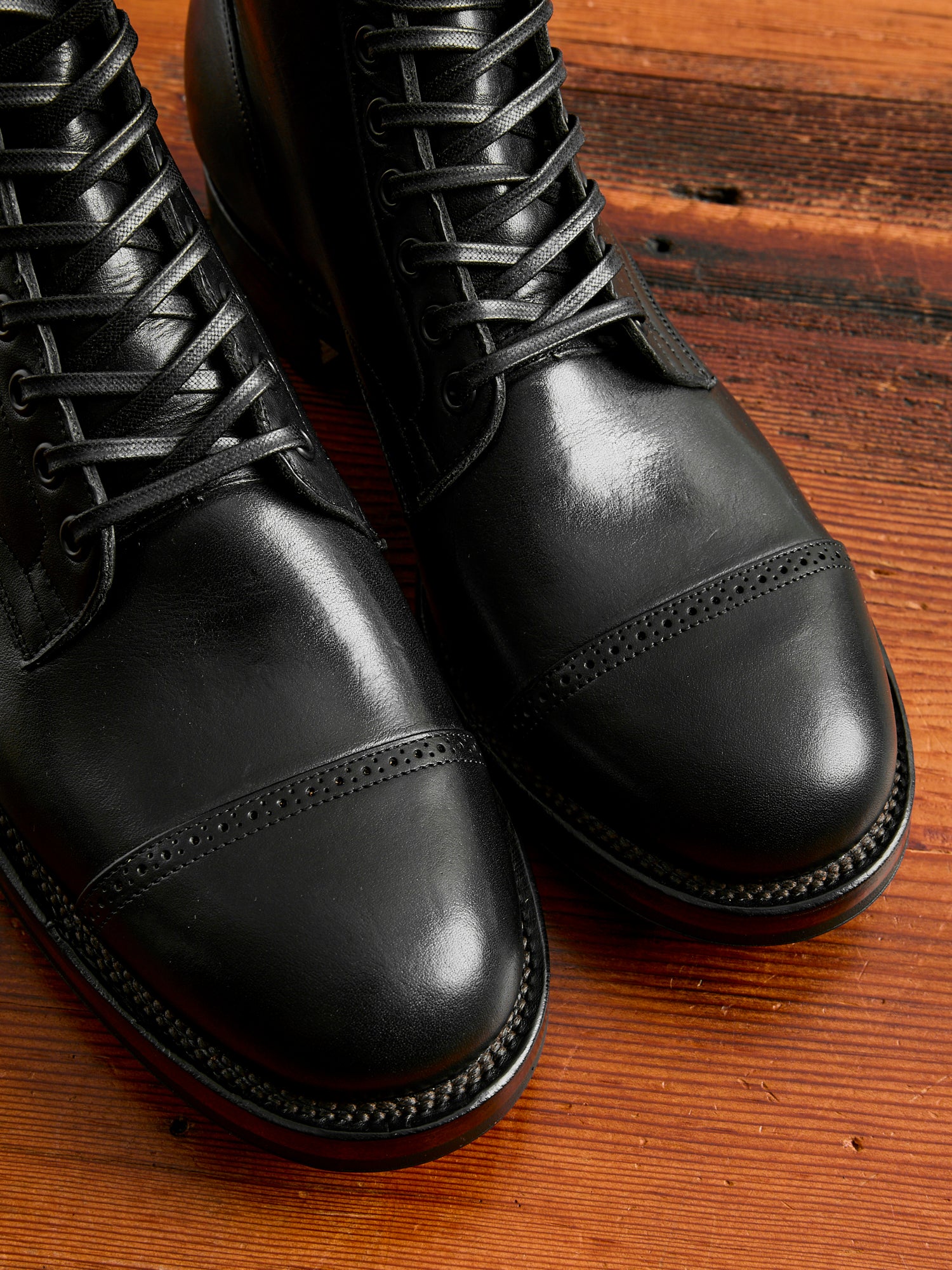 Service Boot BCT 2030 in Black Wooly Chromexcel - Image 5