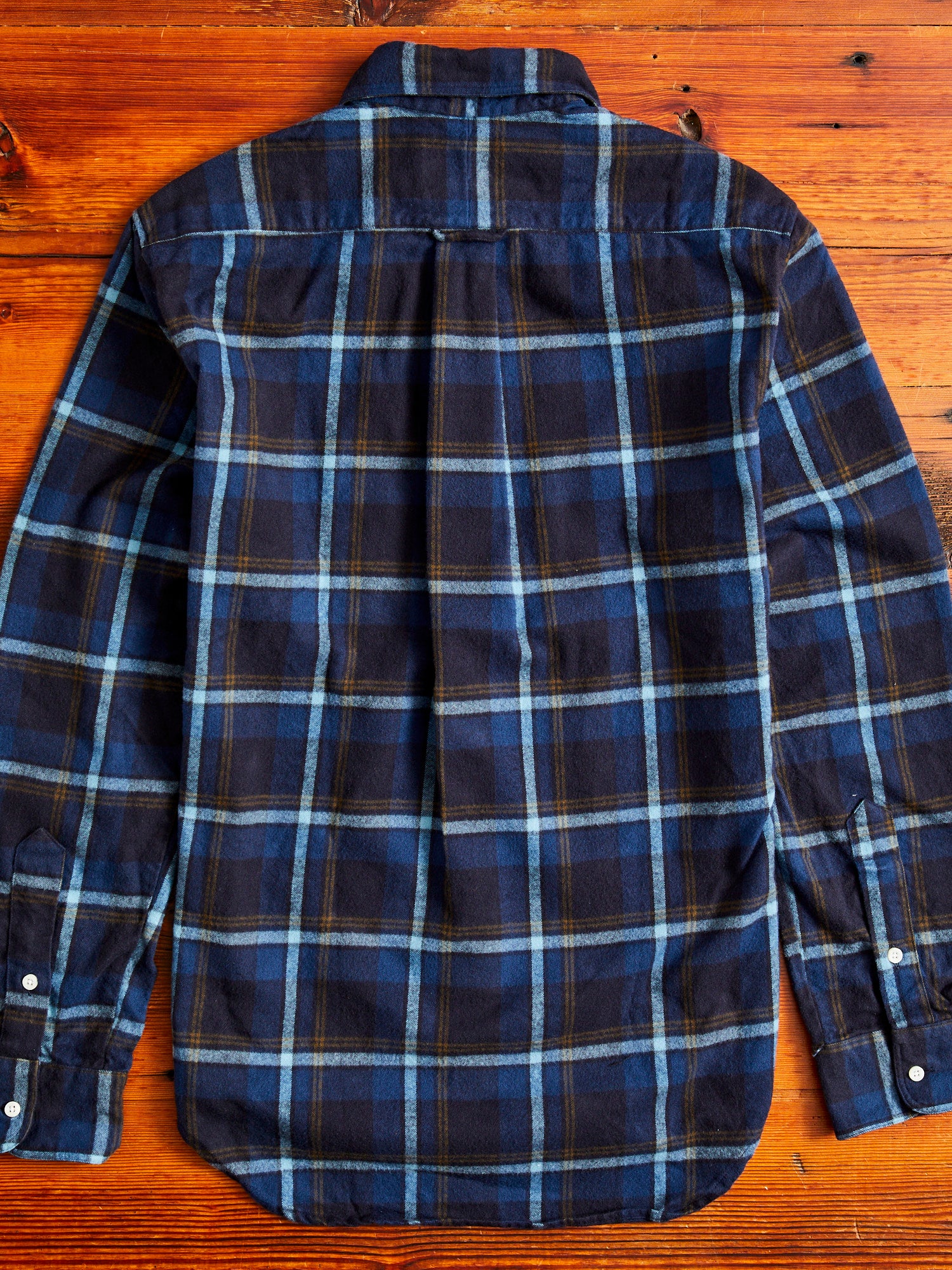 Shaggy Flannel in Blue Check - Image 8