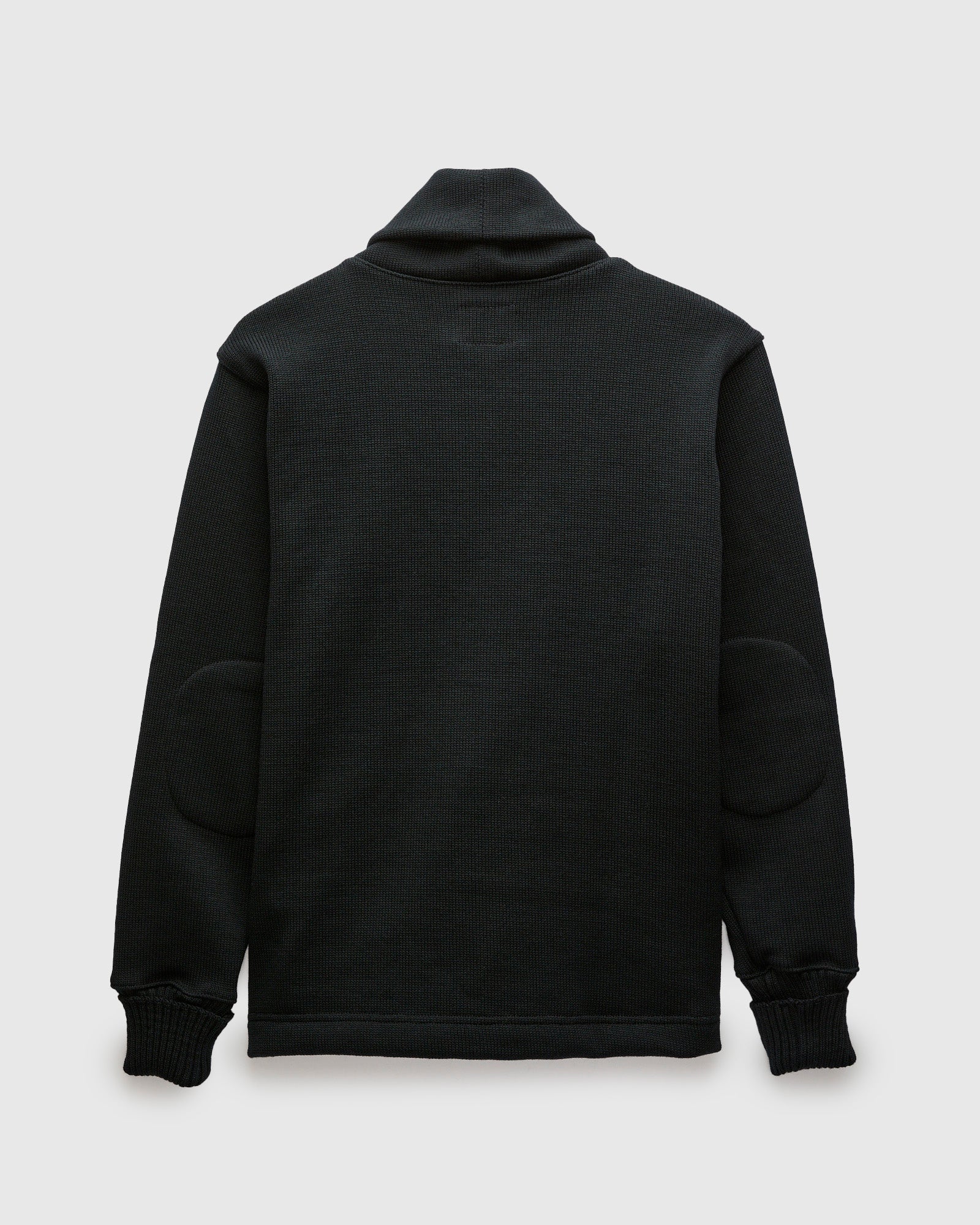 Shawl Sweater Coat in Black - Image 2