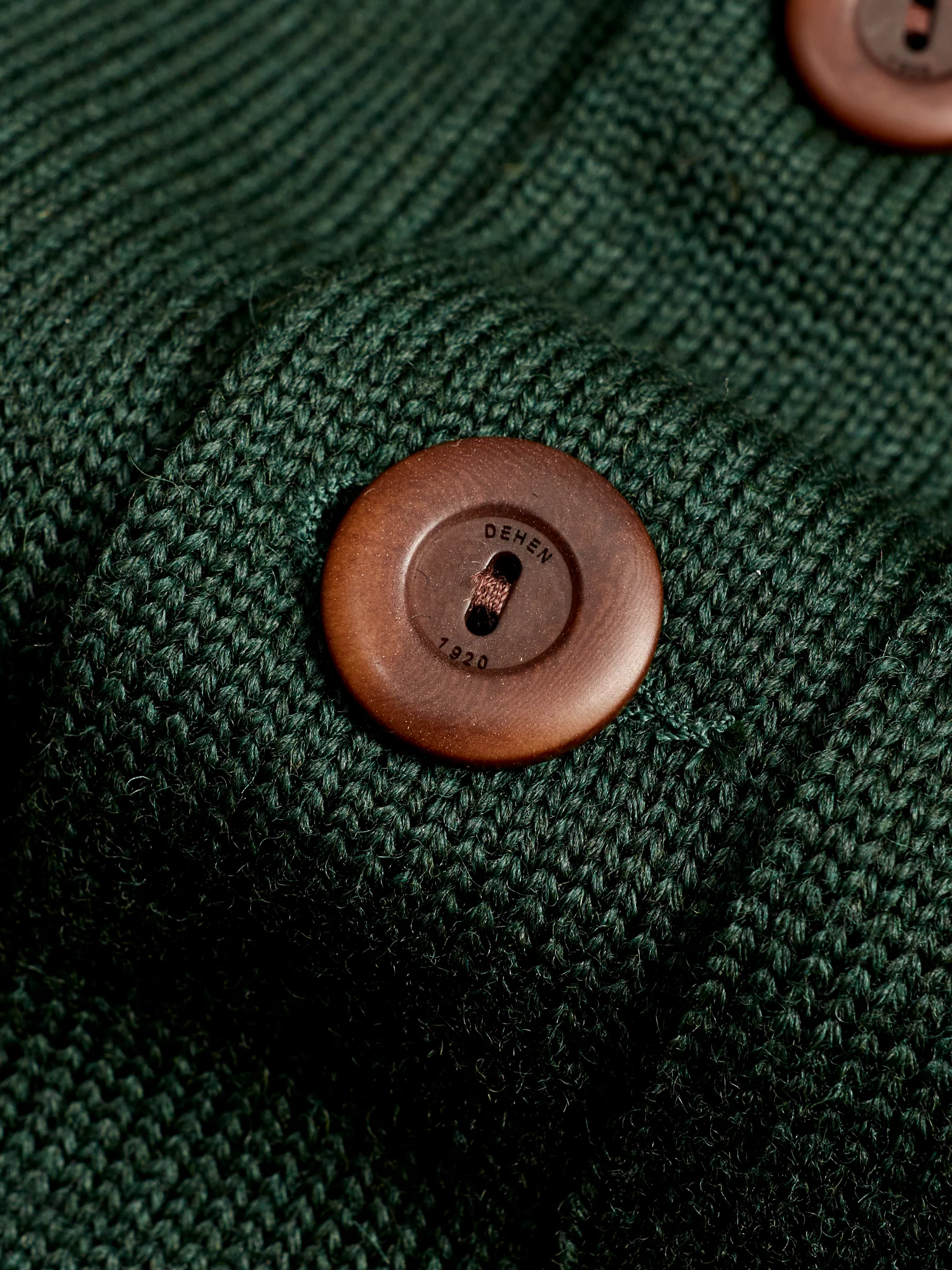 Shawl Sweater Coat in Pine - Image 4