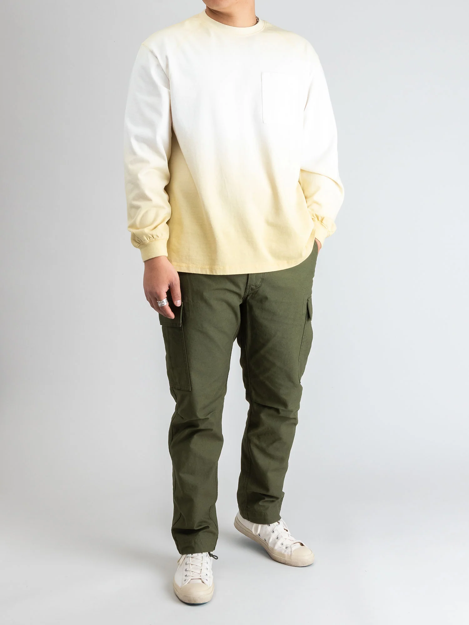 Slim Fit Field Pants in Olive - Image 11