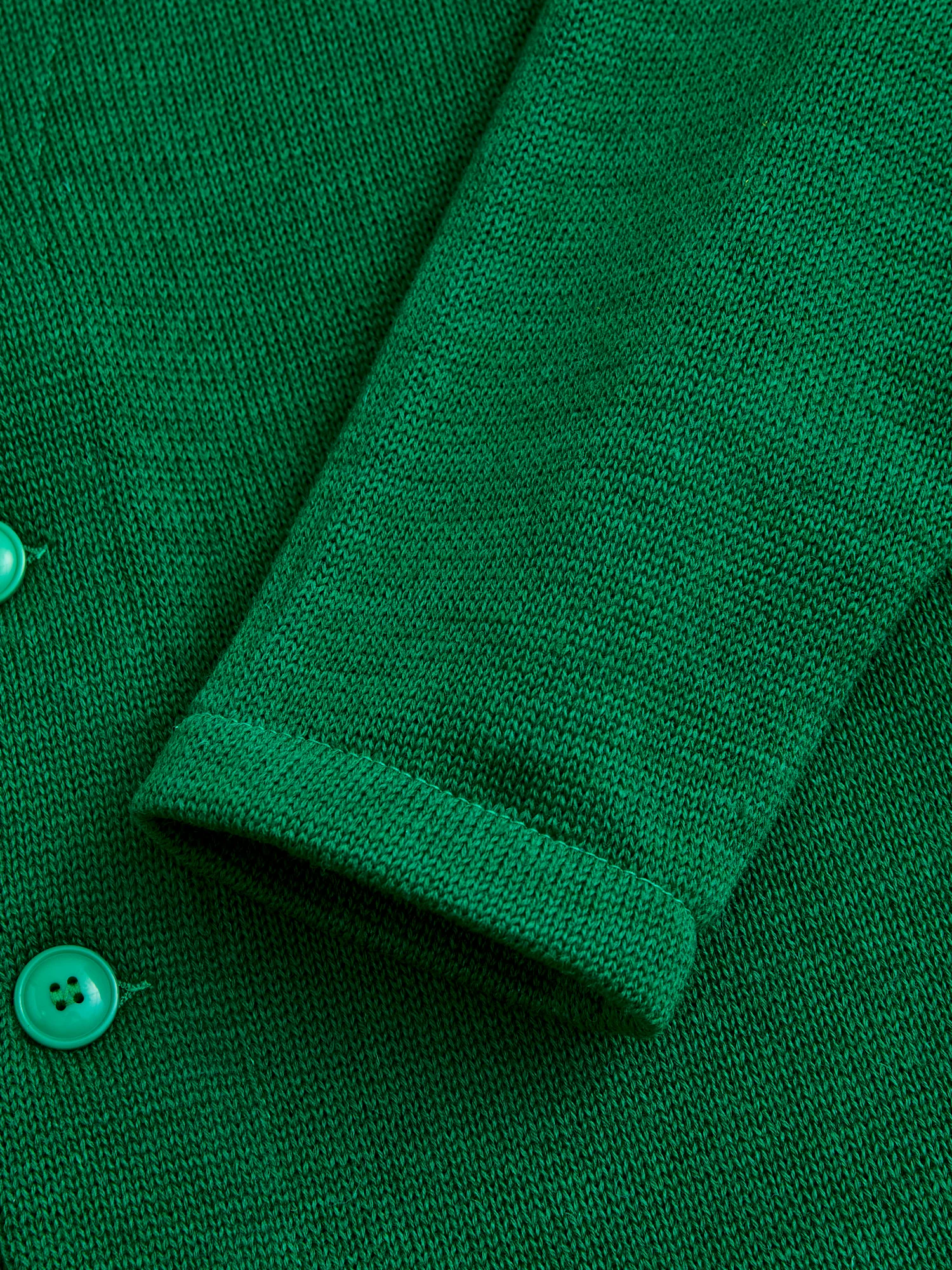Slouchy Cardigan in Kelly Green - Image 5