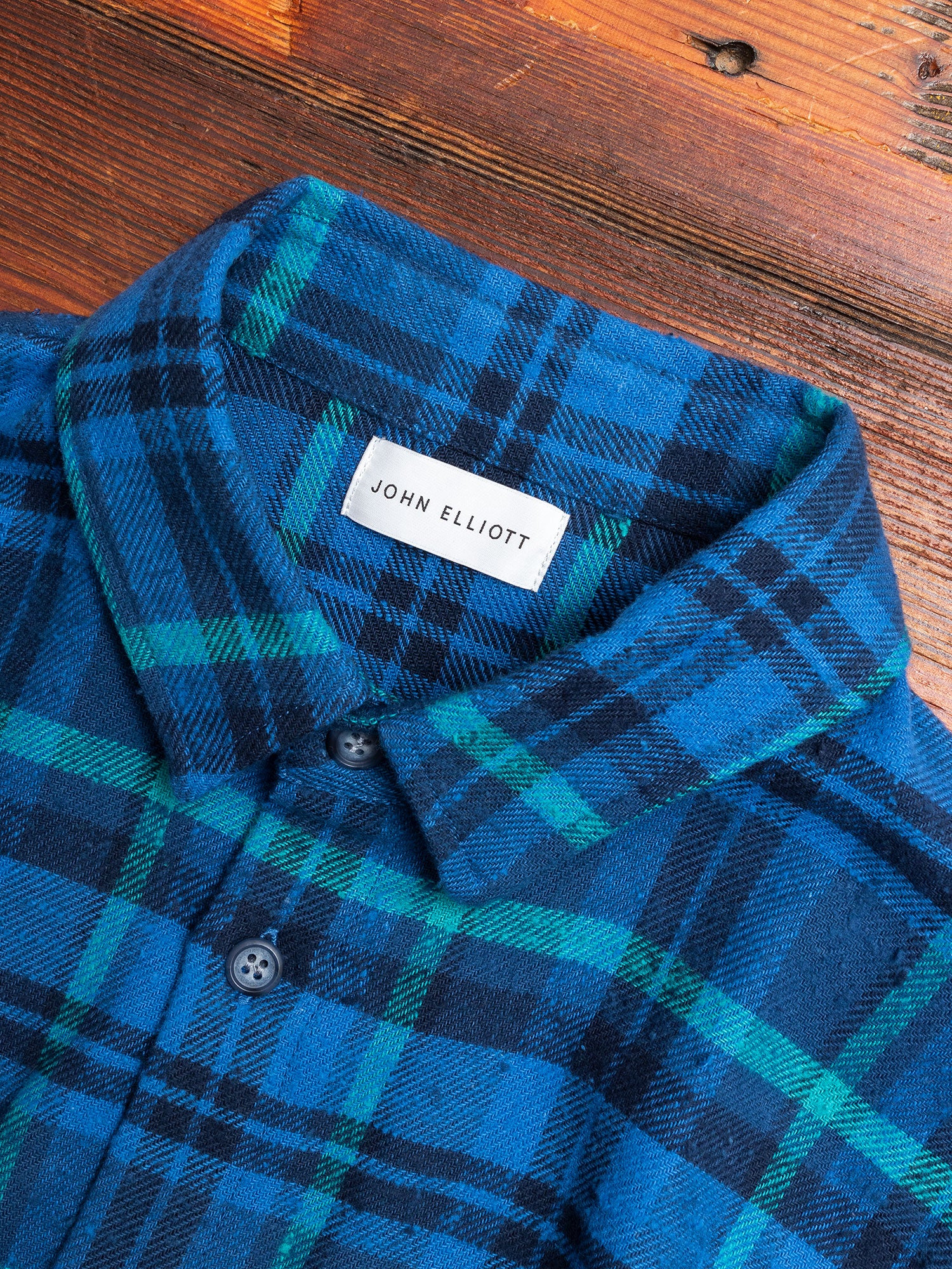 Sly Straight Hem Flannel in Coronado Check - Image 3