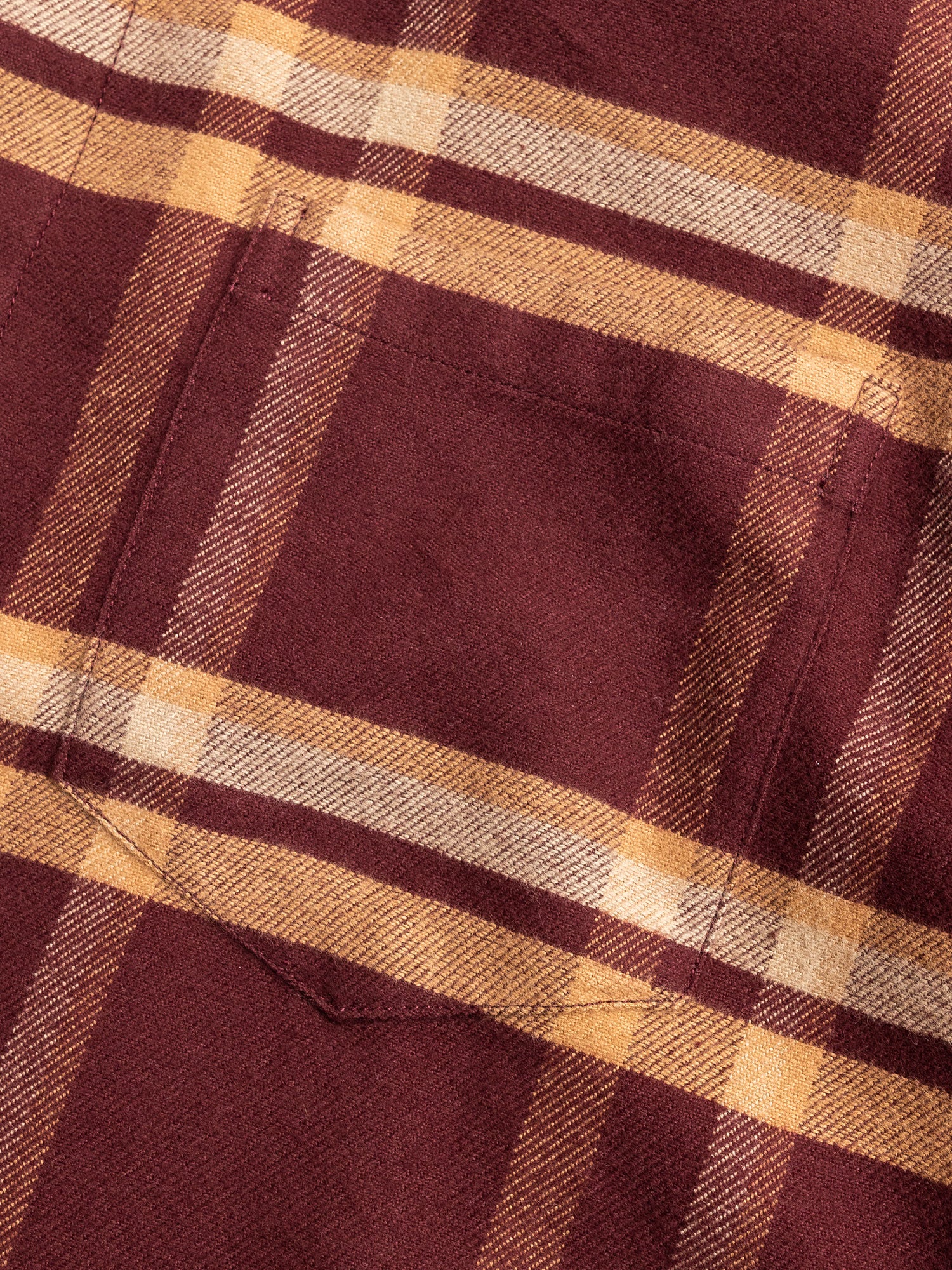 Sly Straight Hem Flannel in Pico Check - Image 3
