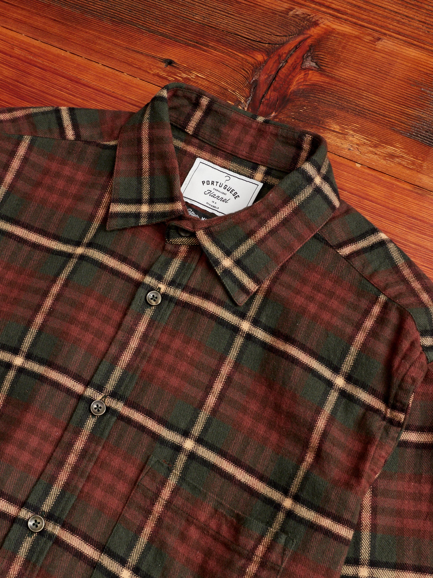 Smog Button-Up Shirt in Green - Image 2