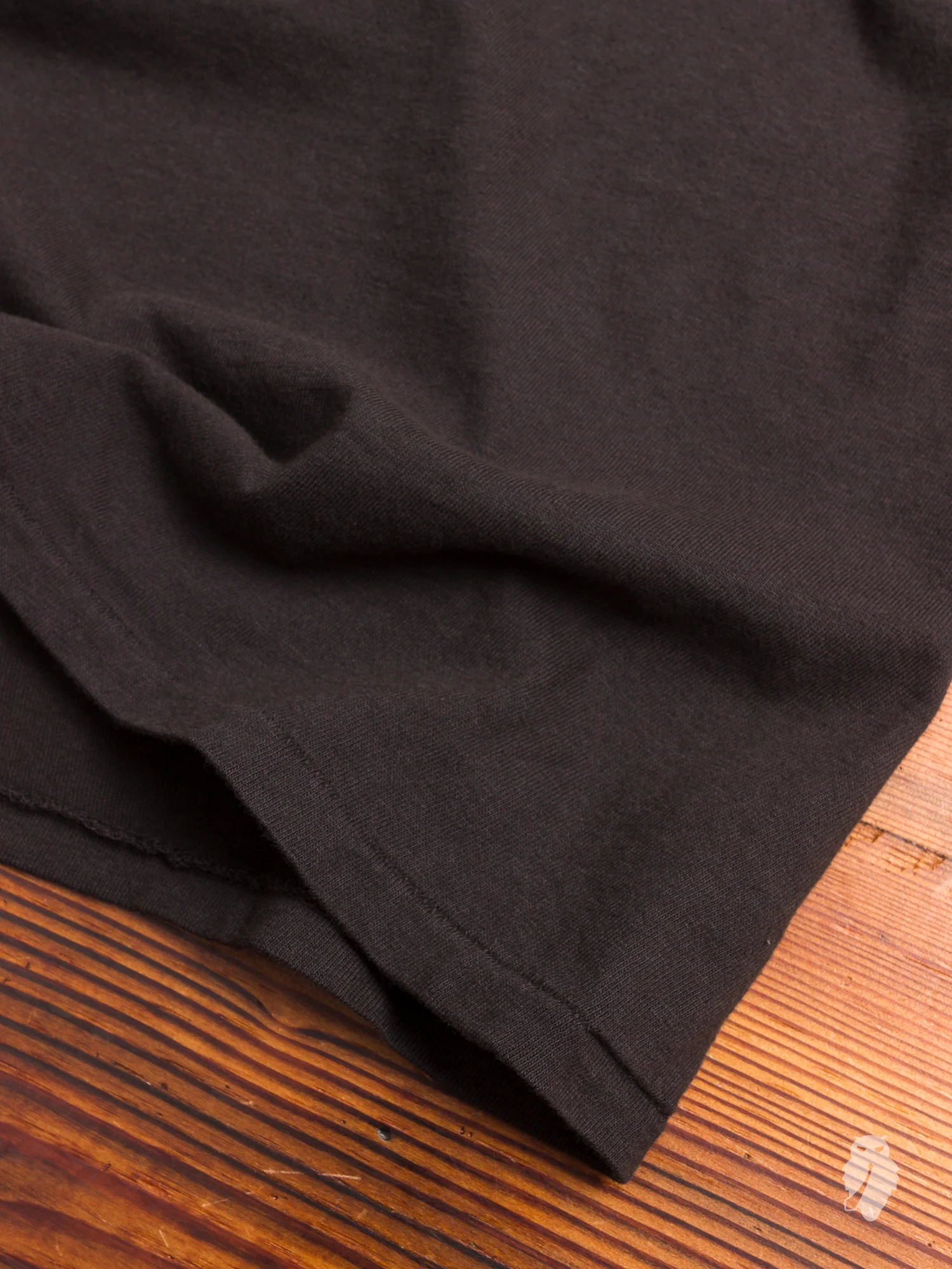 Souvenir Tube Knit T-Shirt in Black - Image 4