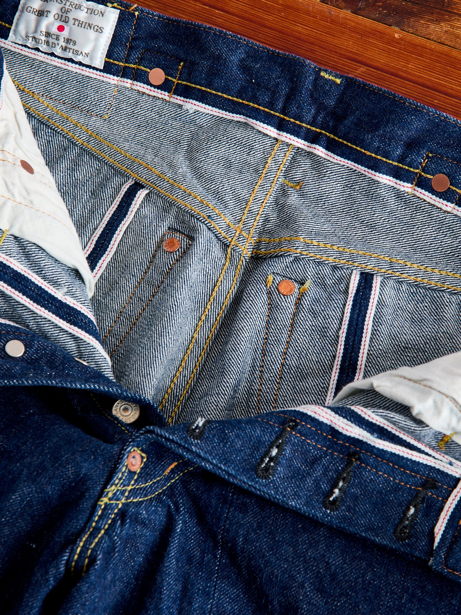 SP-083S "Triple Selvedge" 45th Anniversary 15oz Selvedge Denim - Regular Straight Fit - Image 14