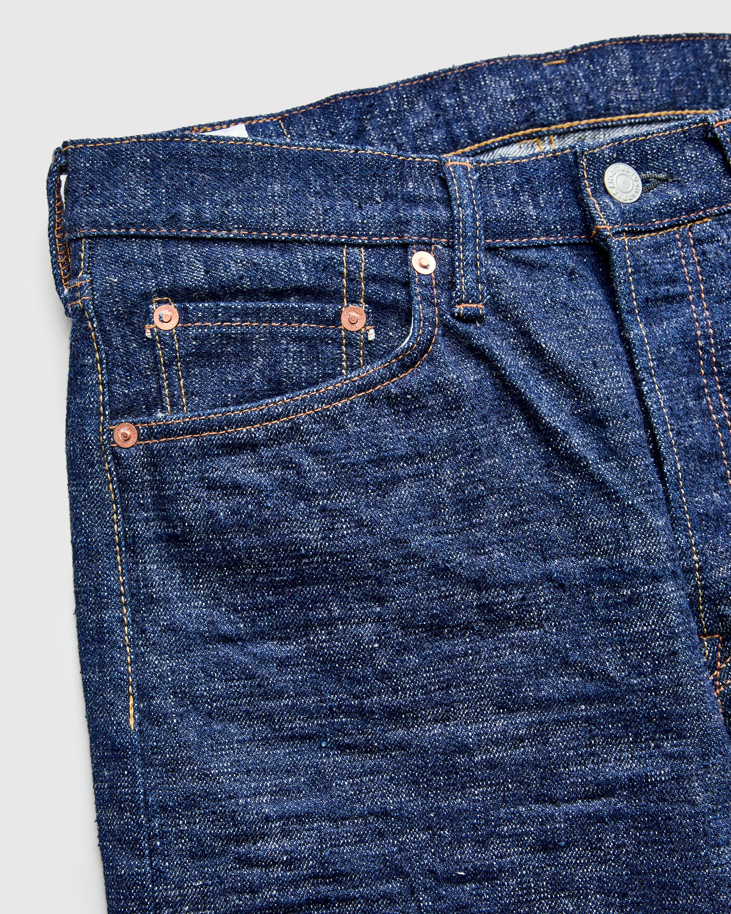 SP-108S "Aikyoku Slub" 45th Anniversary 16oz Selvedge Denim - Regular Straight Fit - Image 7