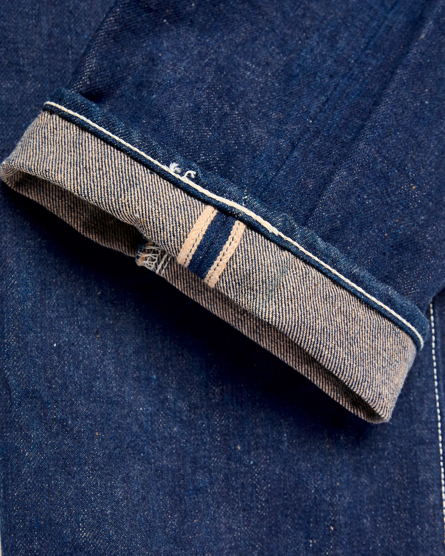 SP-115S "Earth Denim" 45th Anniversary 15oz Fox Fiber Selvedge Denim - Regular Tapered Fit - Image 9