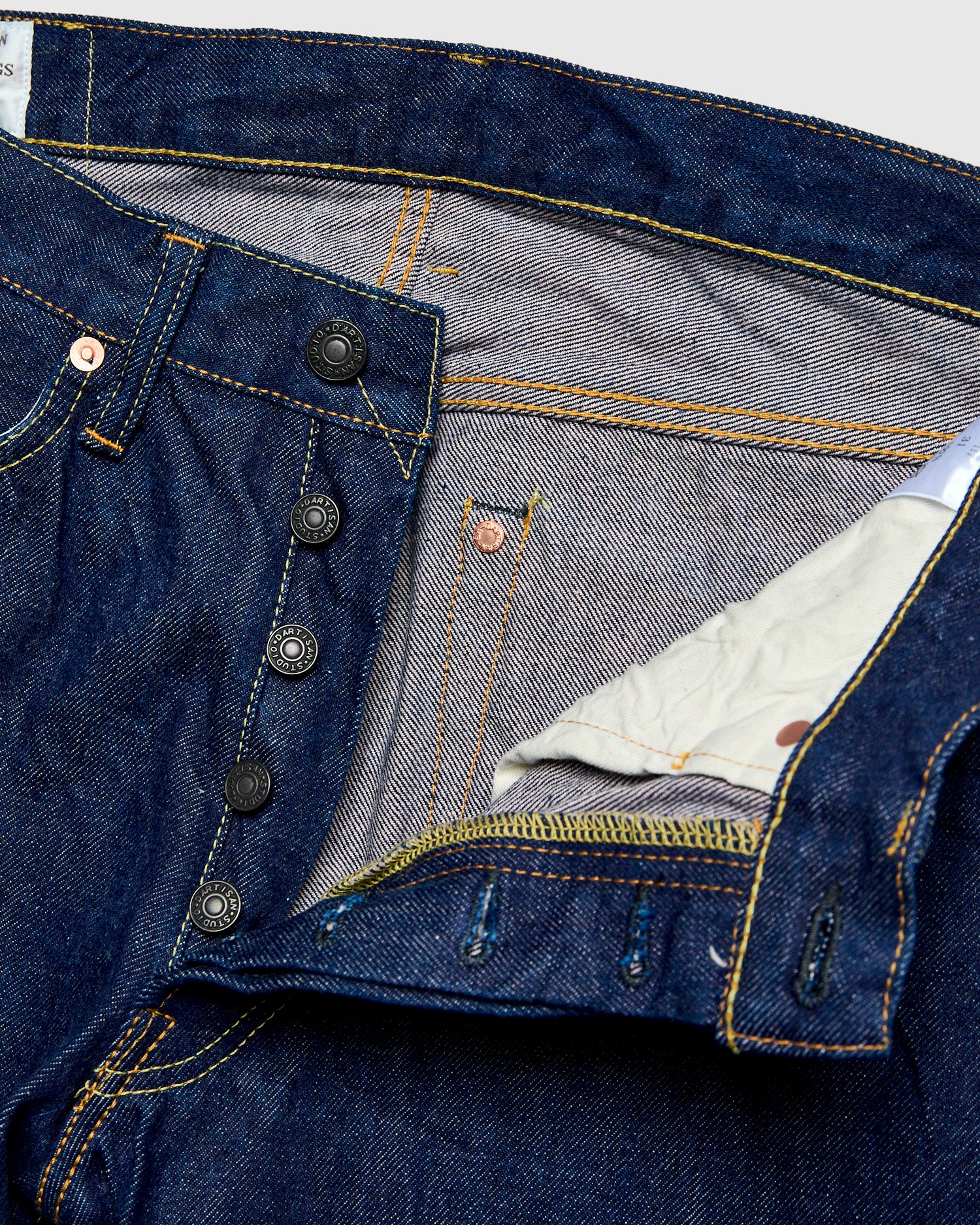 SP-117S "Ai-Sa" 45th Anniversary 15oz Cherry Blossom Denim - Regular Tapered Fit - Image 9