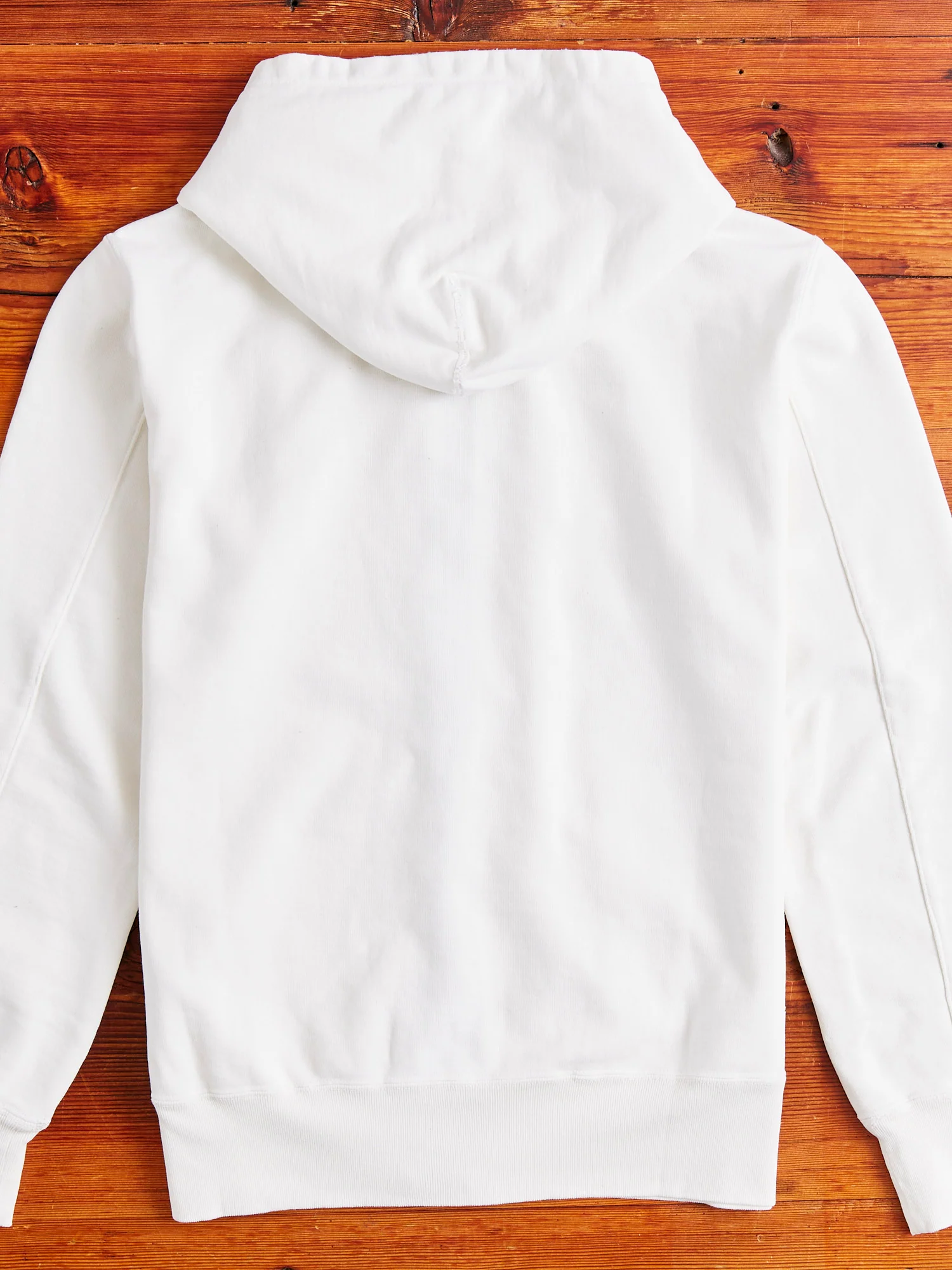 Special Finish Zip Hoodie in Off-White - Image 8