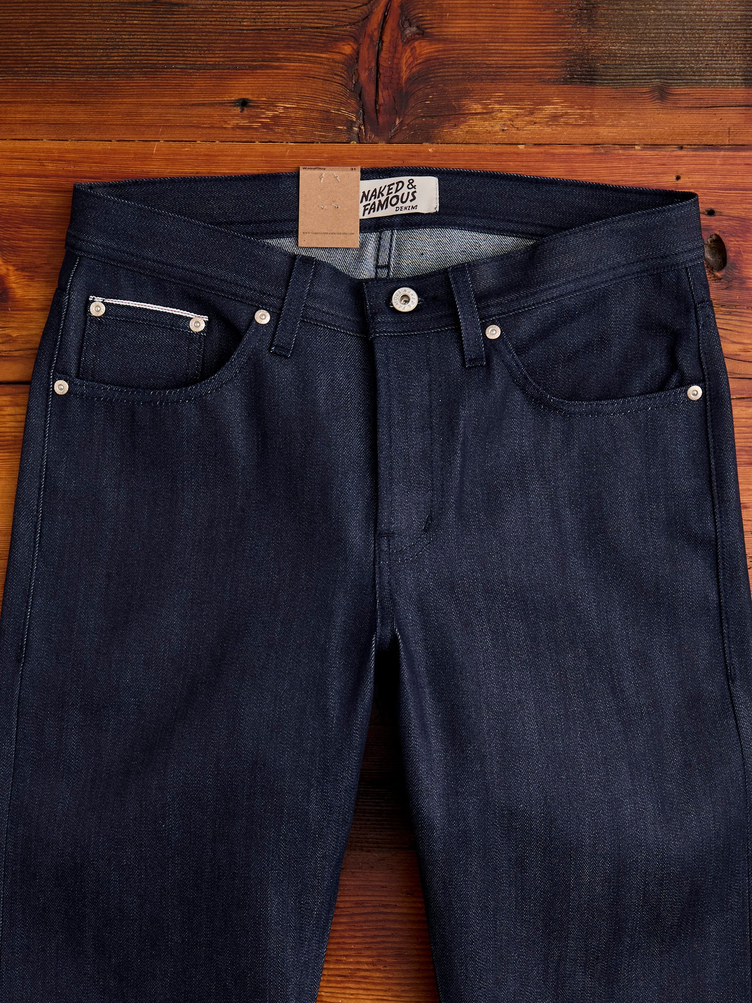 "Spring Garden Selvedge" 12.5oz Selvedge Denim - Weird Guy Fit - Image 6