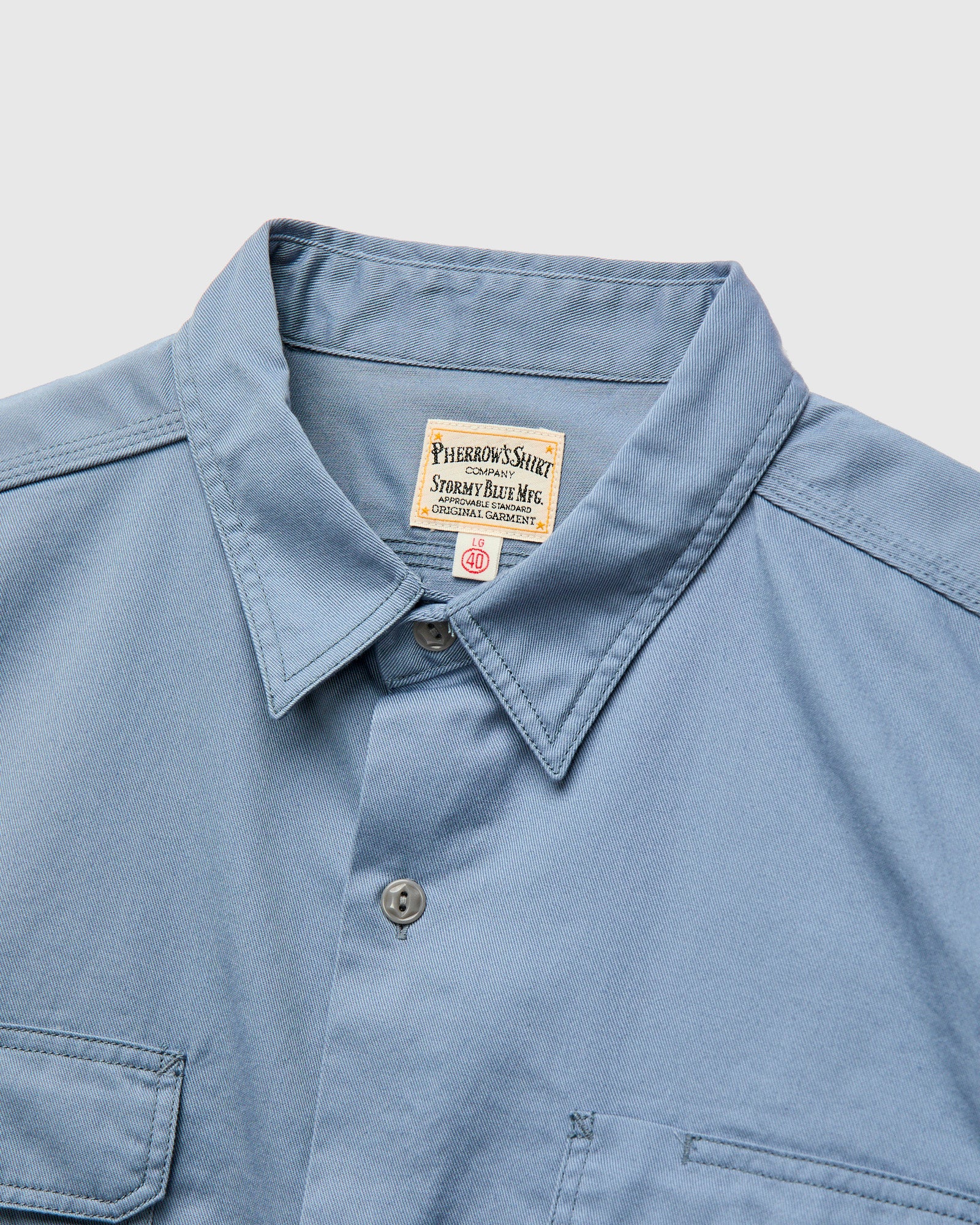 SS Garage Shirt in Sax - Image 3