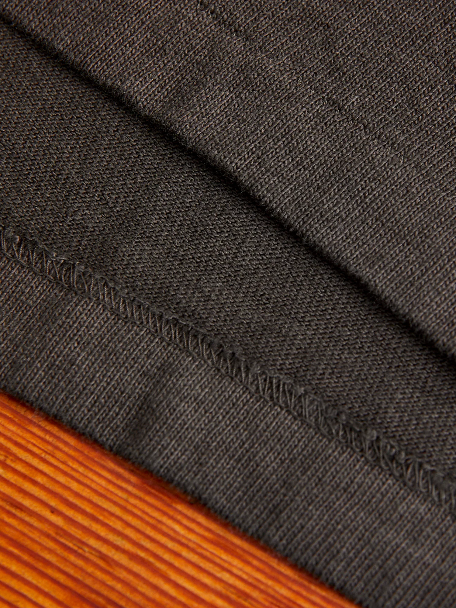 Stand Wheeler Heavyweight Longsleeve T-Shirt in Sumikuro - Image 6