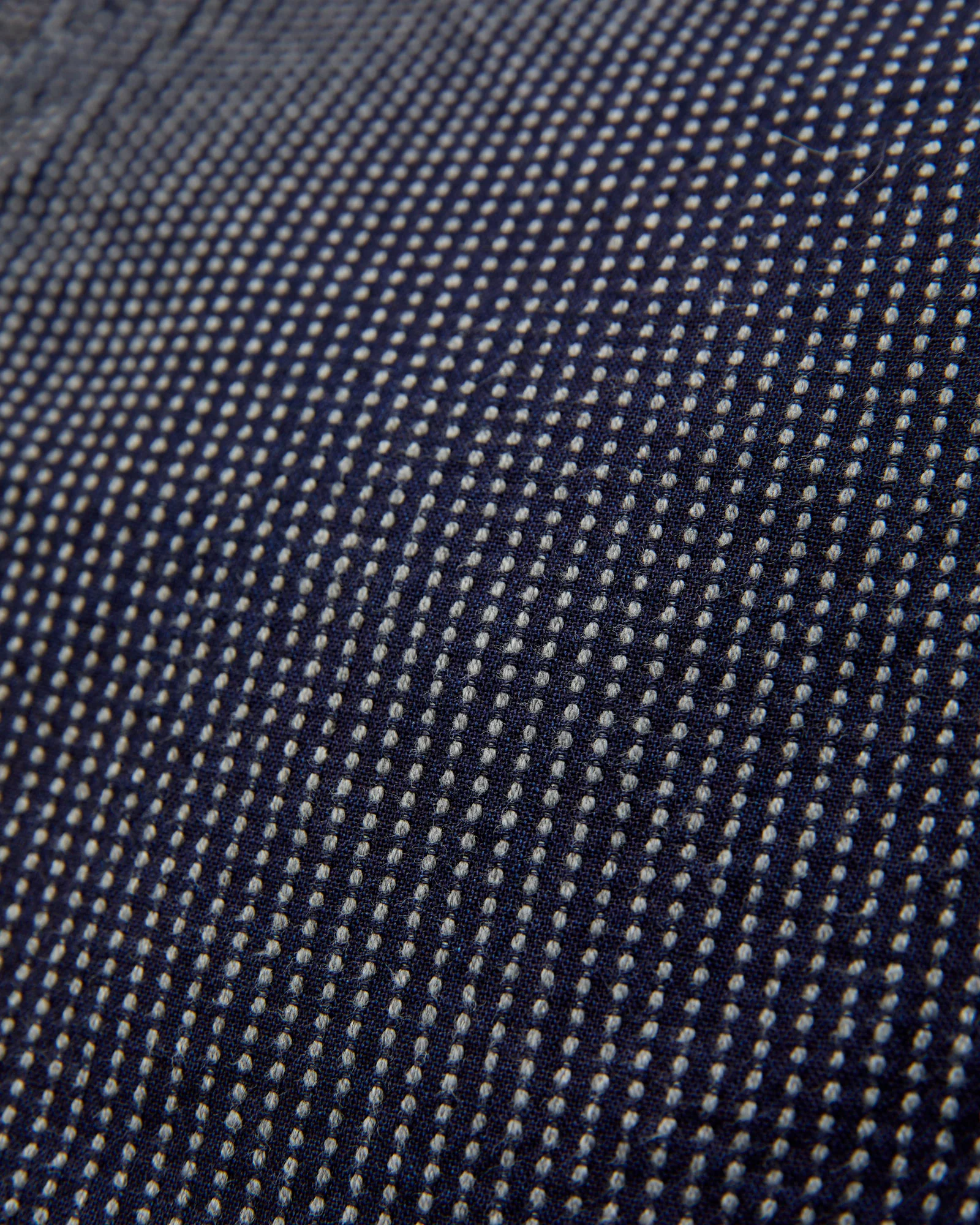 Stitch Stripe Comfortable Shorts in Indigo Thin Stripe - Image 9