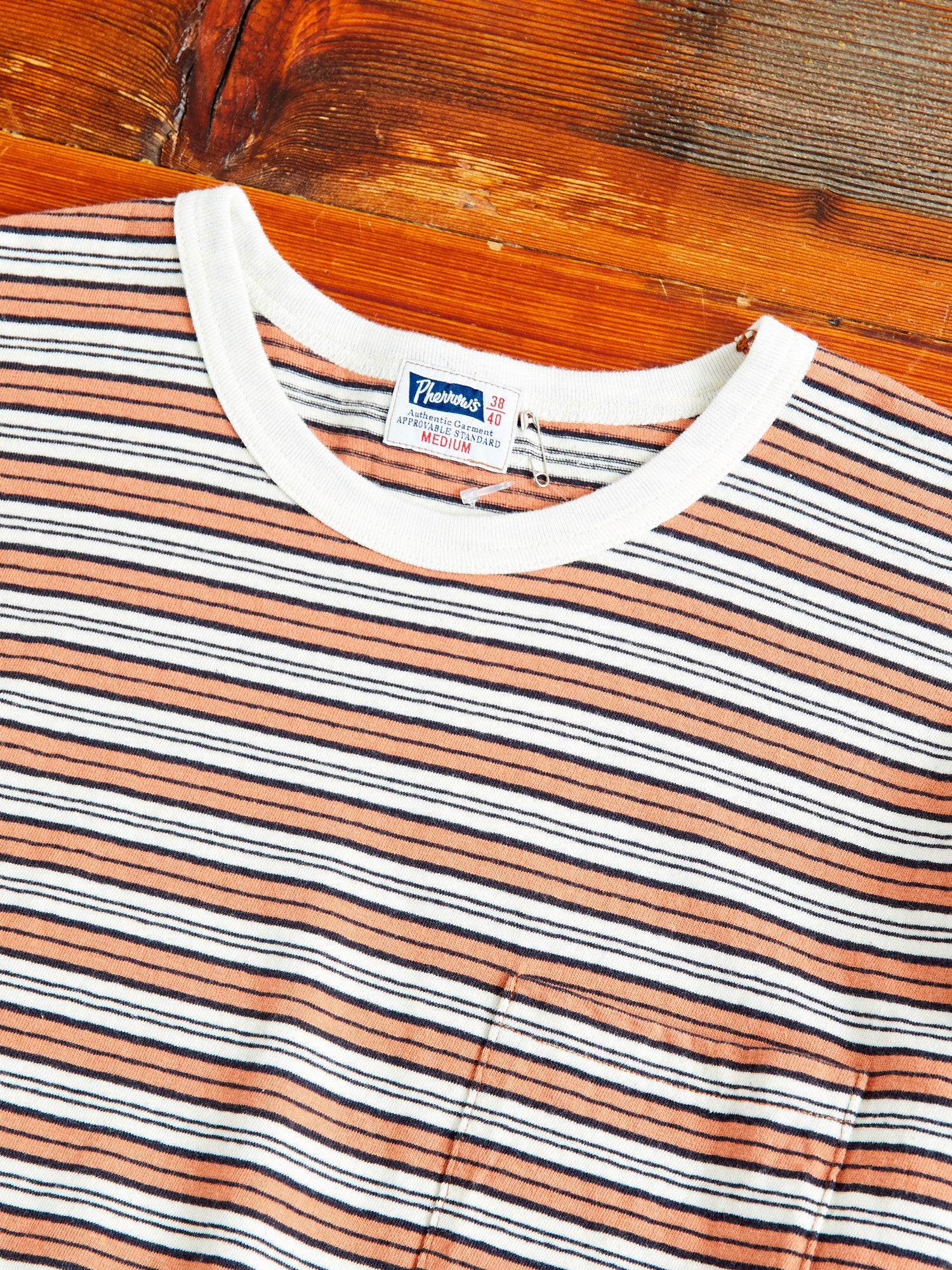 Stripe T-Shirt in Orange - Image 3