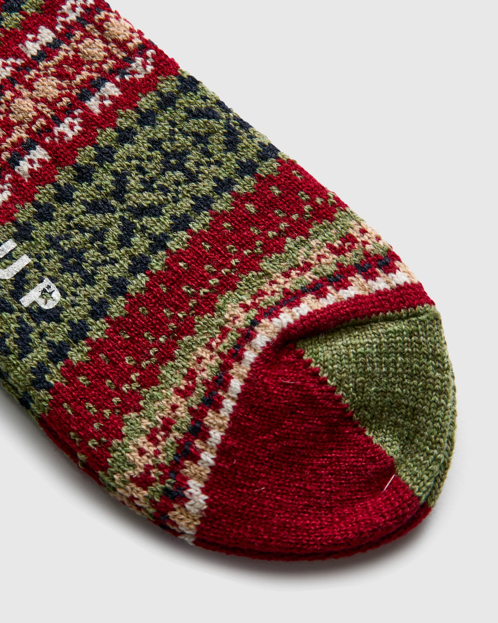 Sulata Sock in Crimson - Image 3