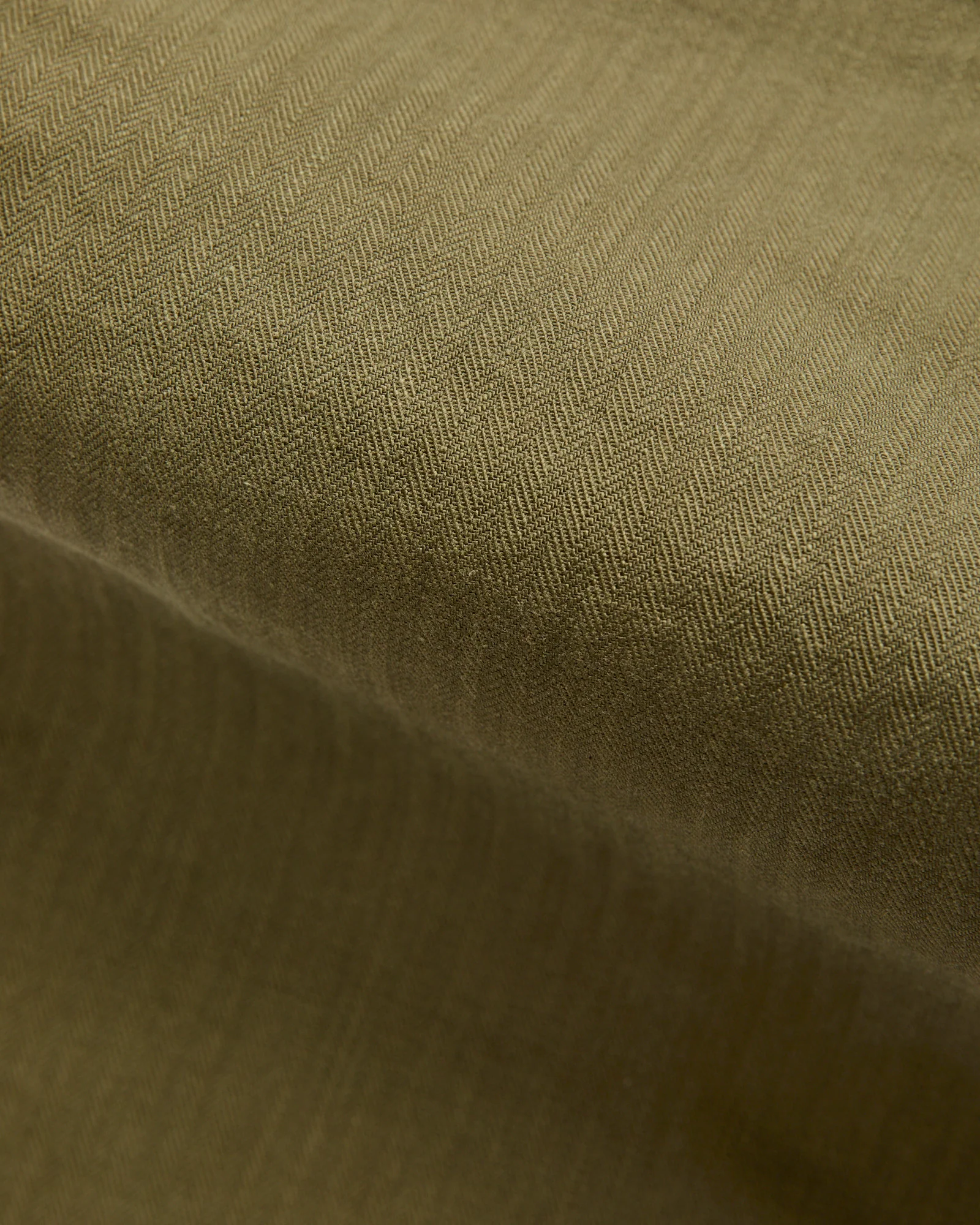 Sulfur Dye Herringbone Work Pants in Olive - Image 9