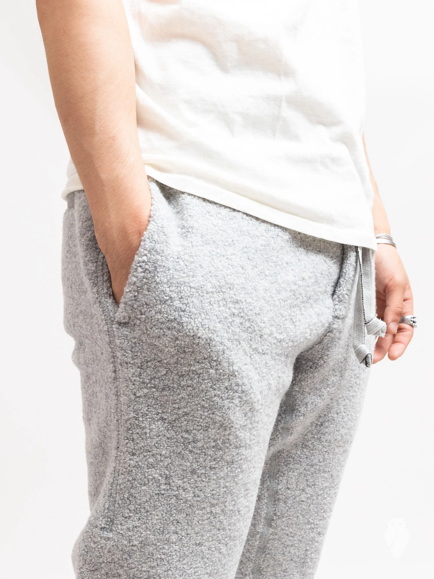 Tactical Fleece Pants in Heather Grey - Image 9