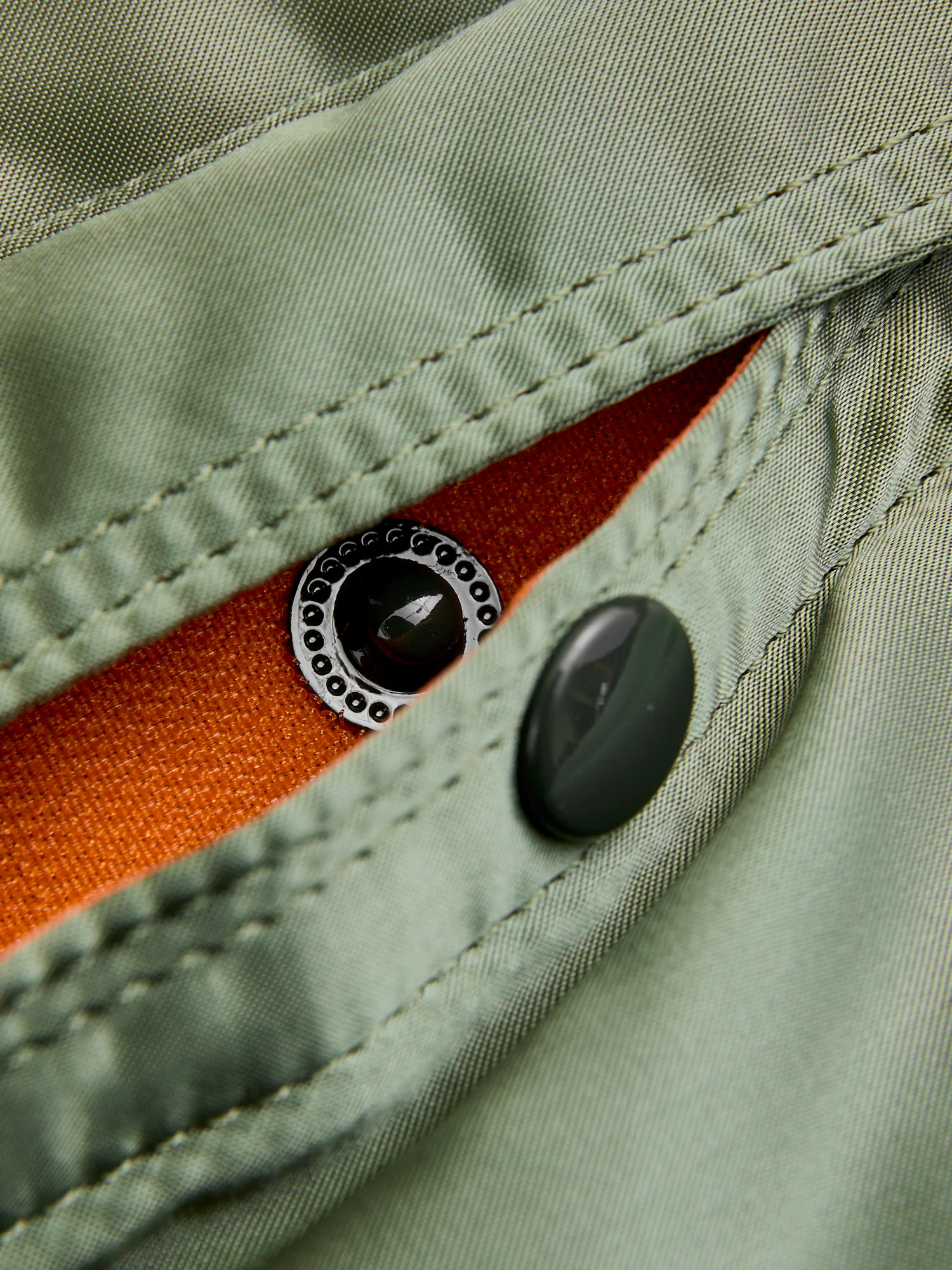 "Tanker" 2-Way Briefcase in Sage Green - Image 5