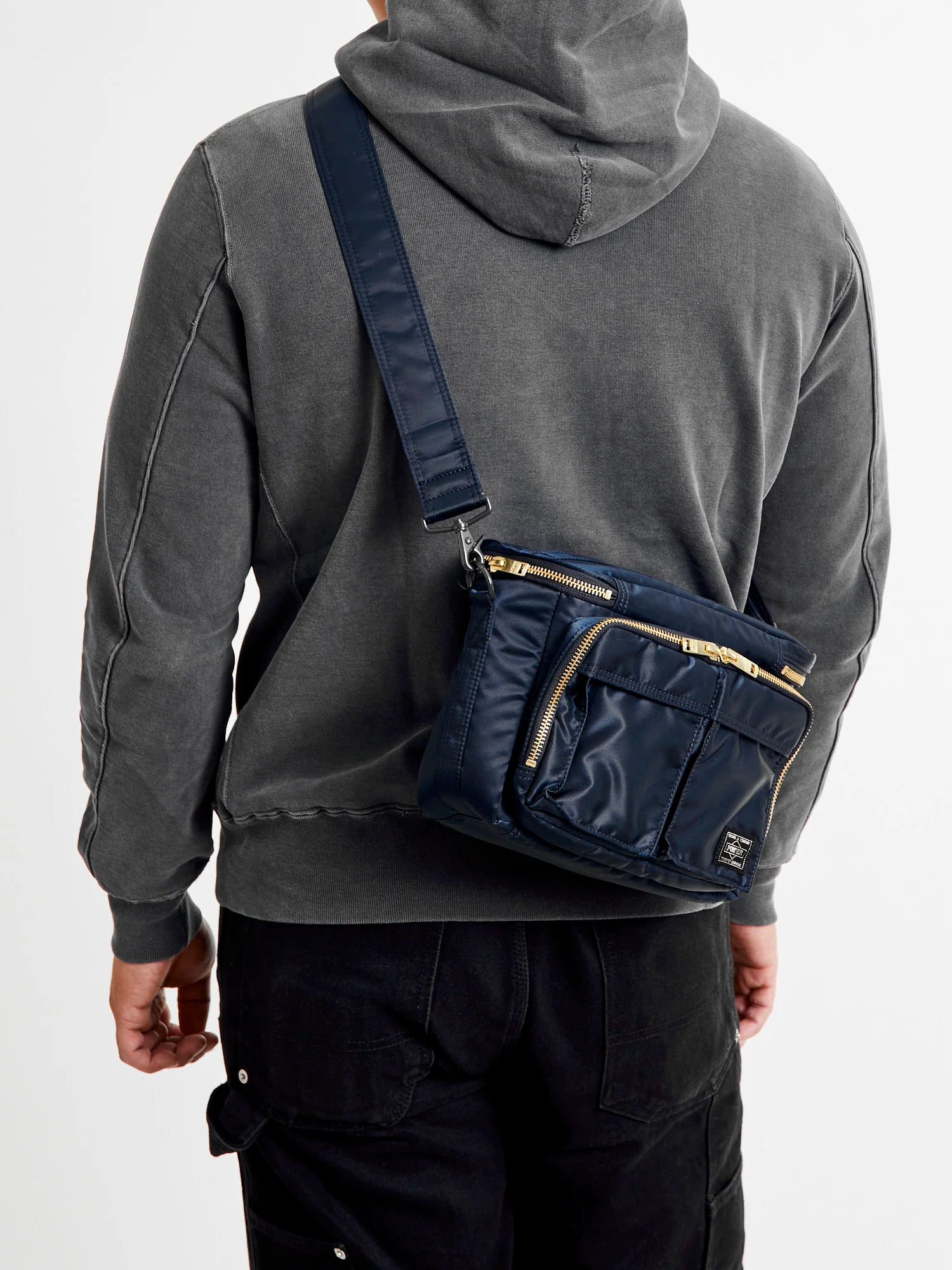 "Tanker" Camera Bag in Iron Blue - Image 2