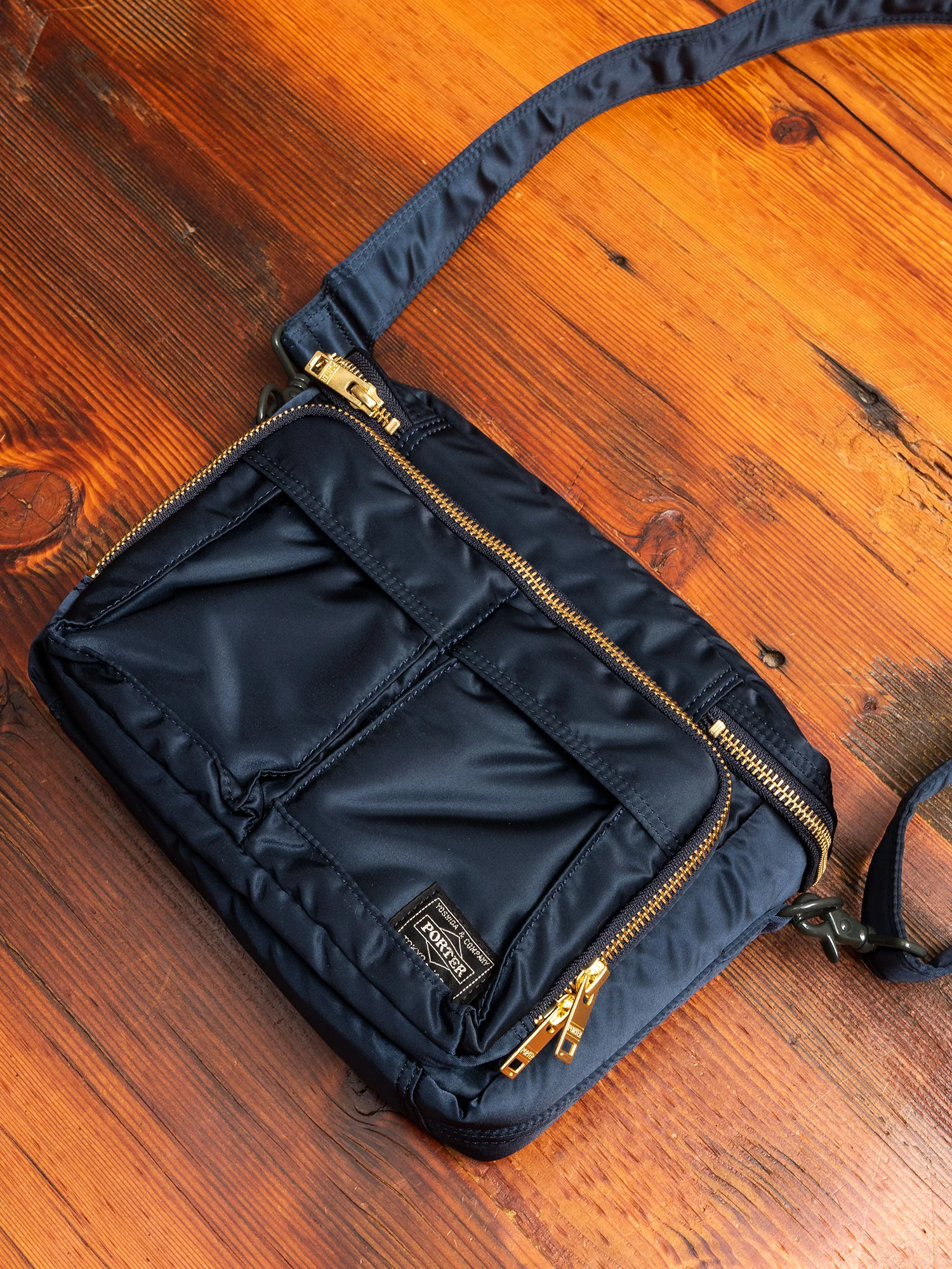 "Tanker" Camera Bag in Iron Blue - Image 3