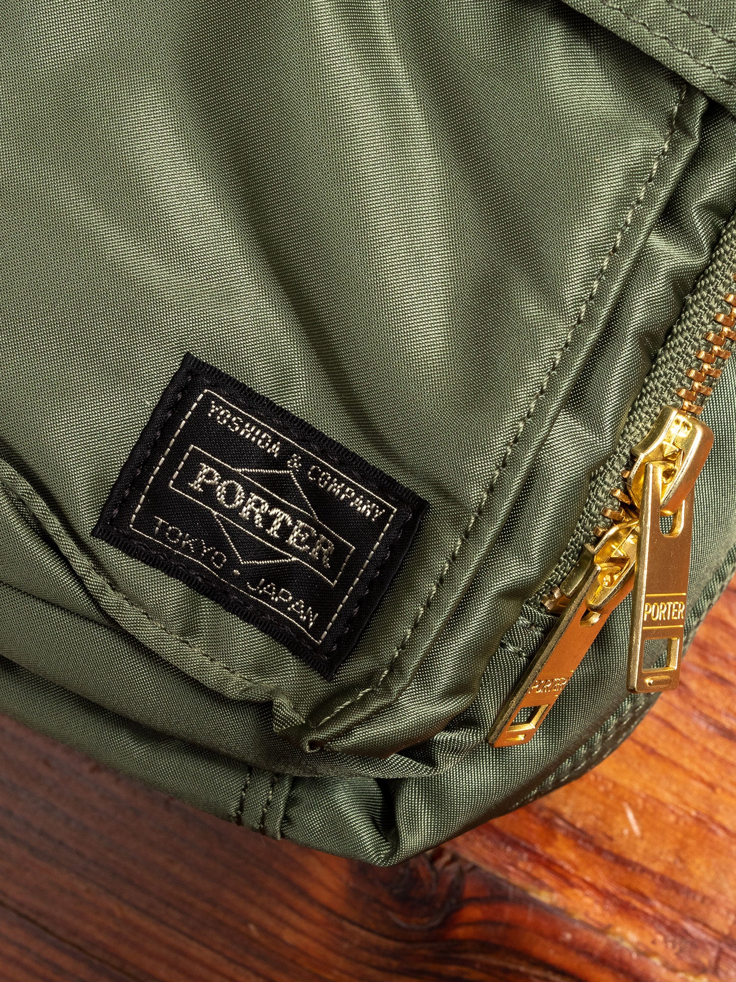 "Tanker" Camera Bag in Sage Green - Image 3