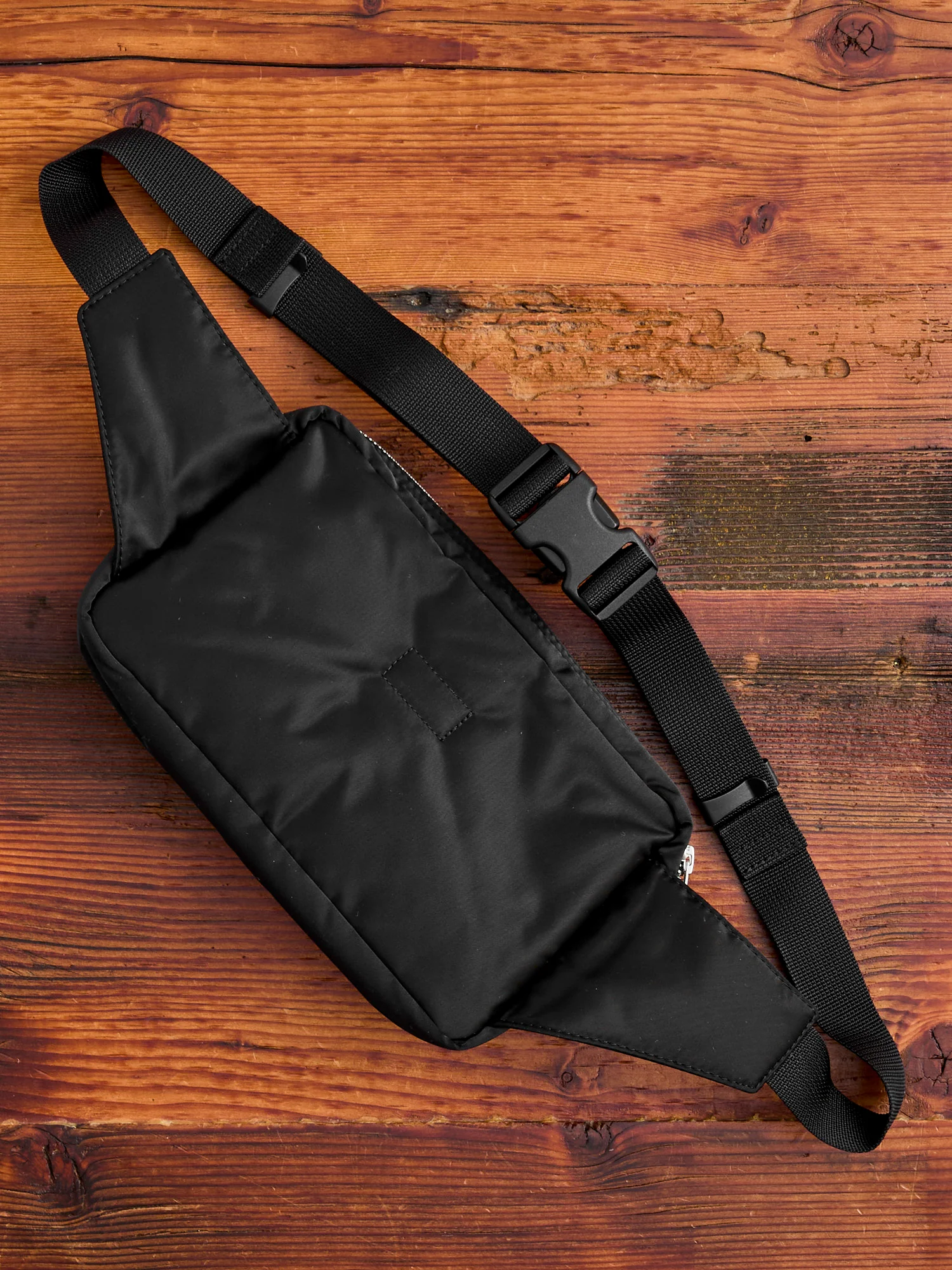 "Tanker" Waist Bag in Black - Image 9