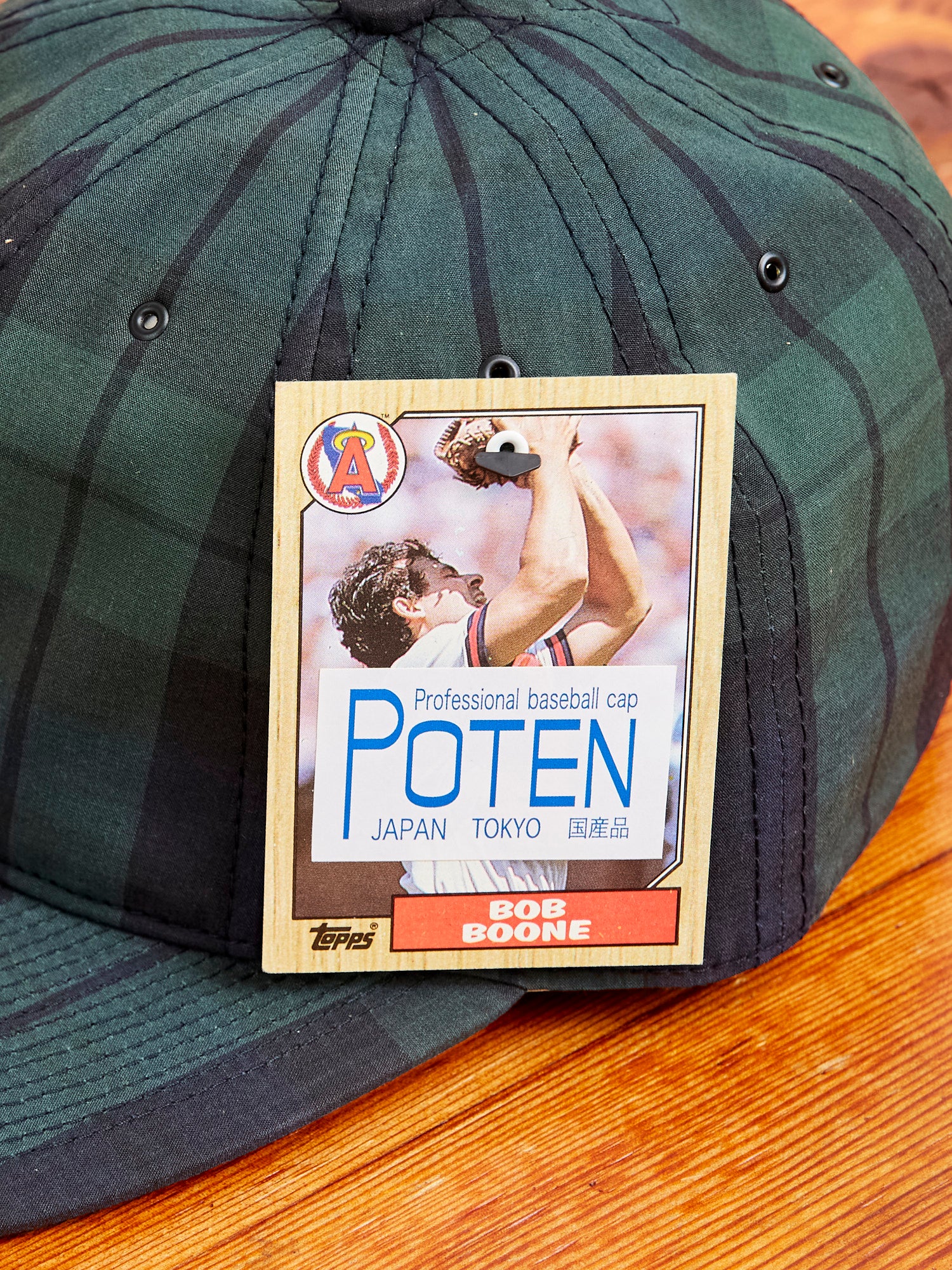 Tartan Cap in Navy - Image 3