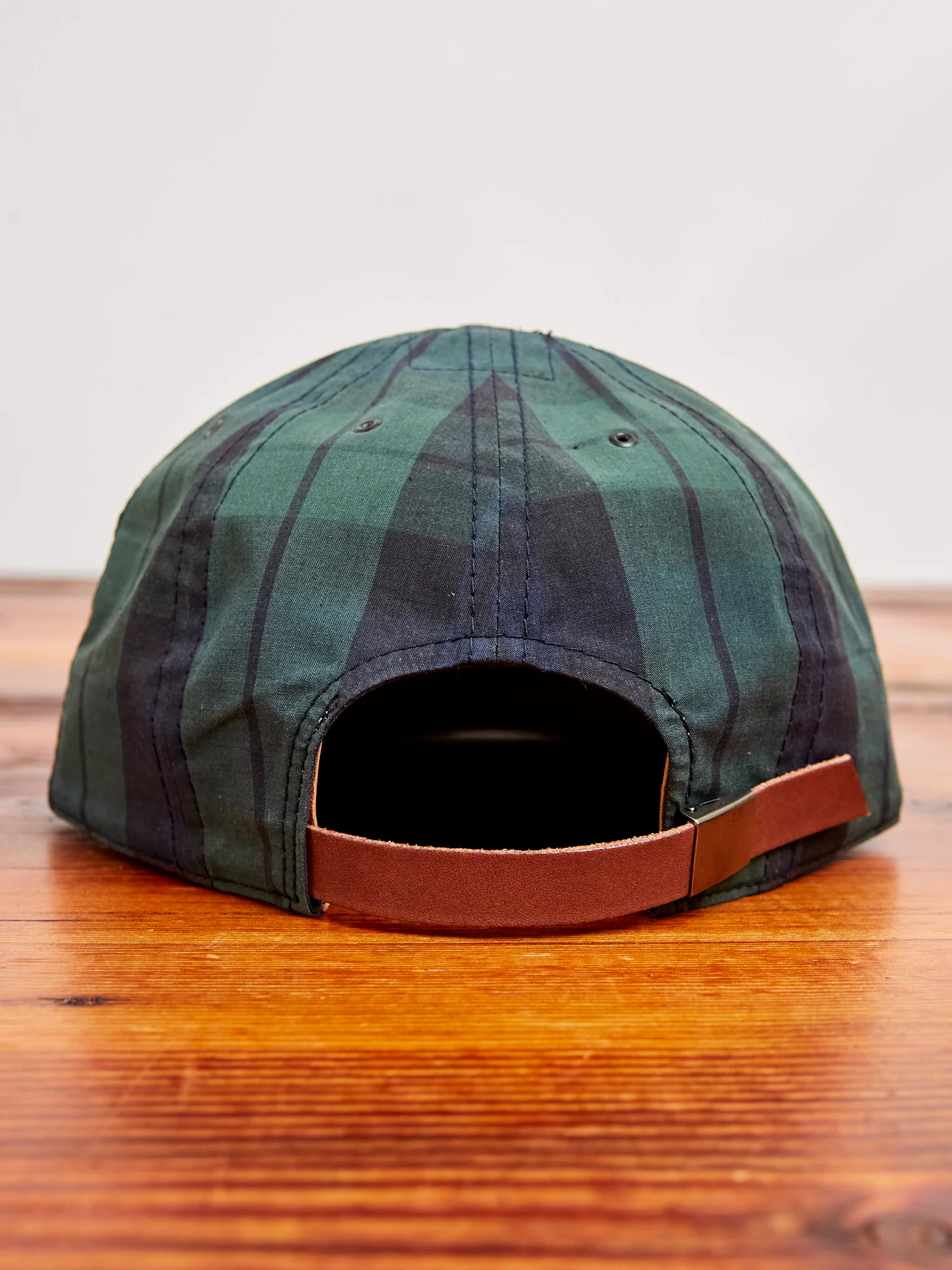 Tartan Cap in Navy - Image 4