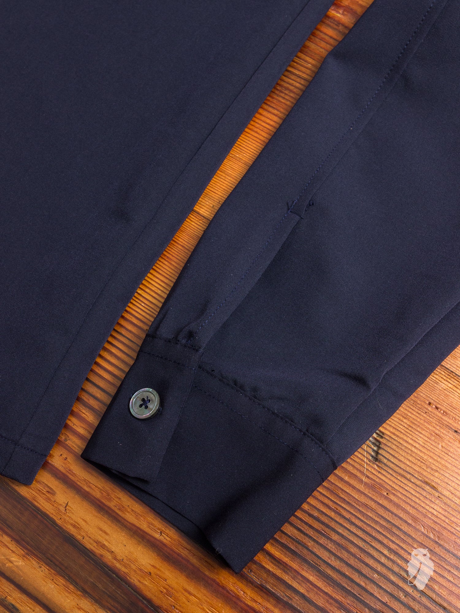 Tech Blouson in Navy Nylon - Image 5