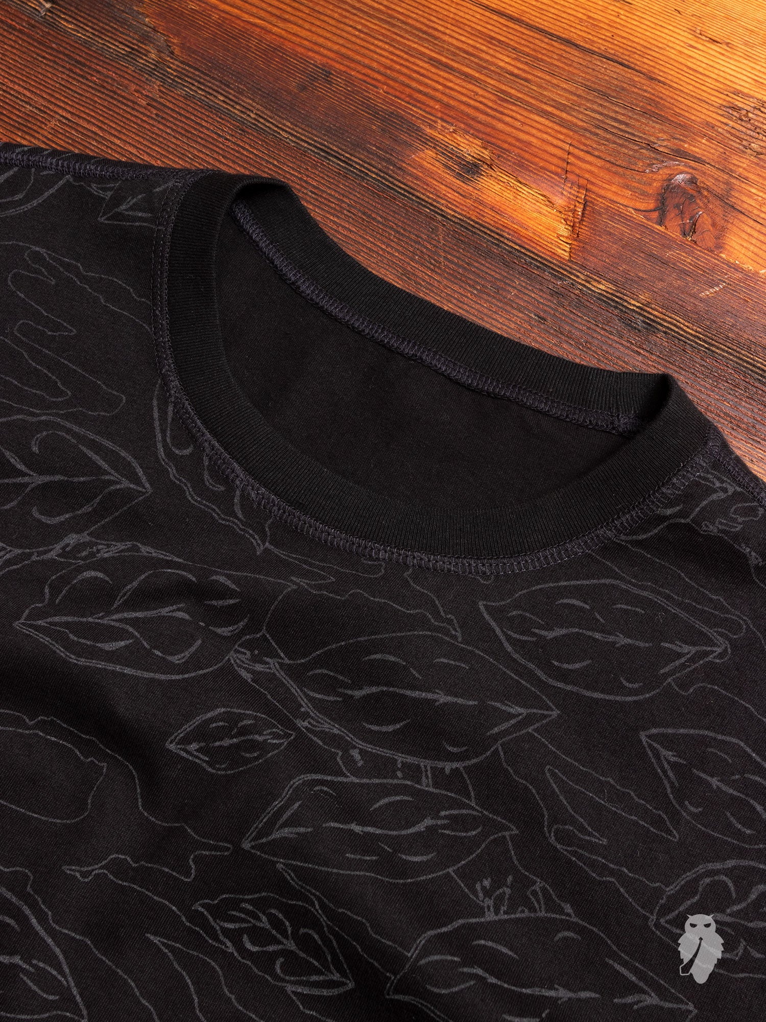 Tech Camo Reversible T-Shirt in Black - Image 3