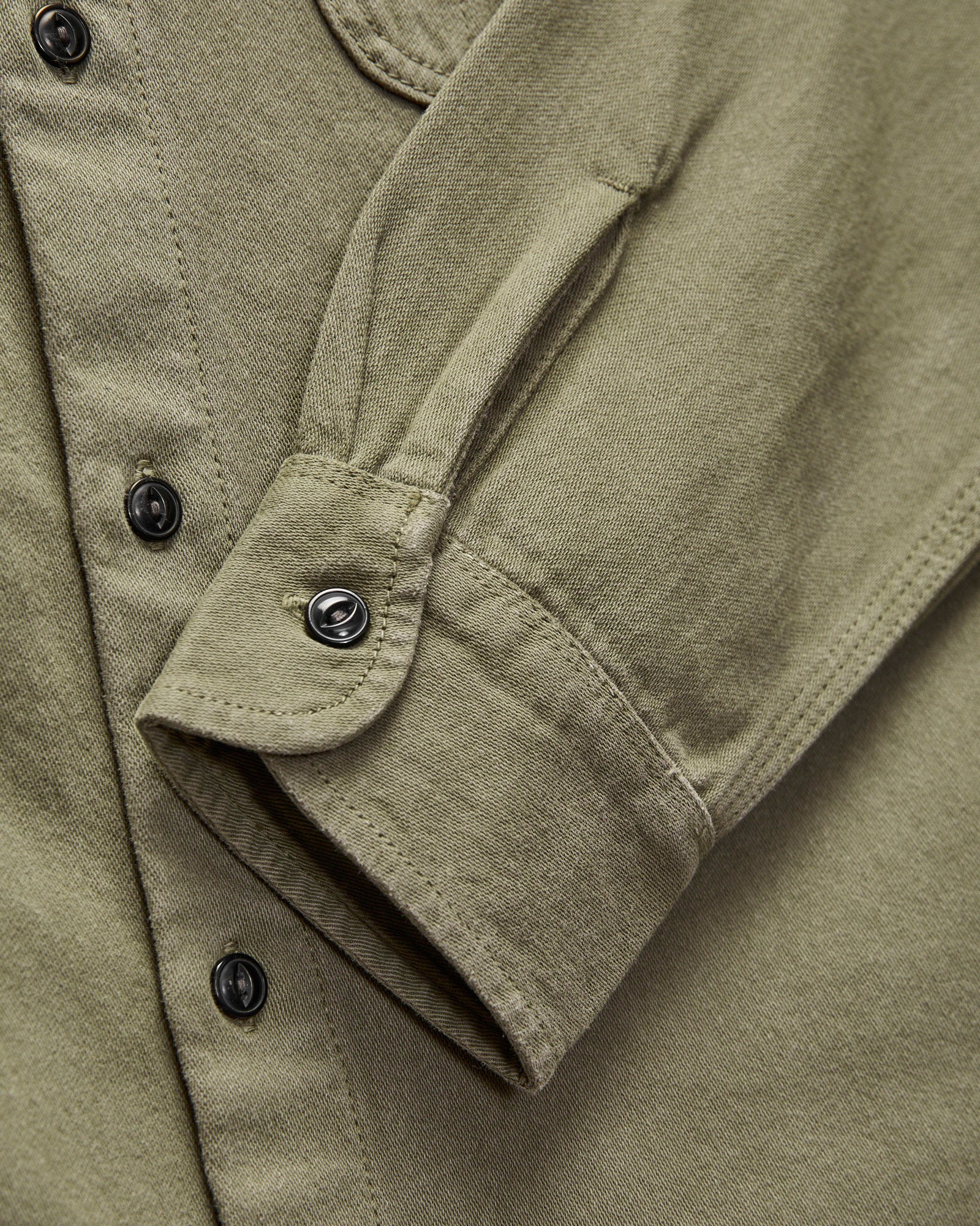 The Brace Long Sleeve Shirt in Sage Smoke - Image 5