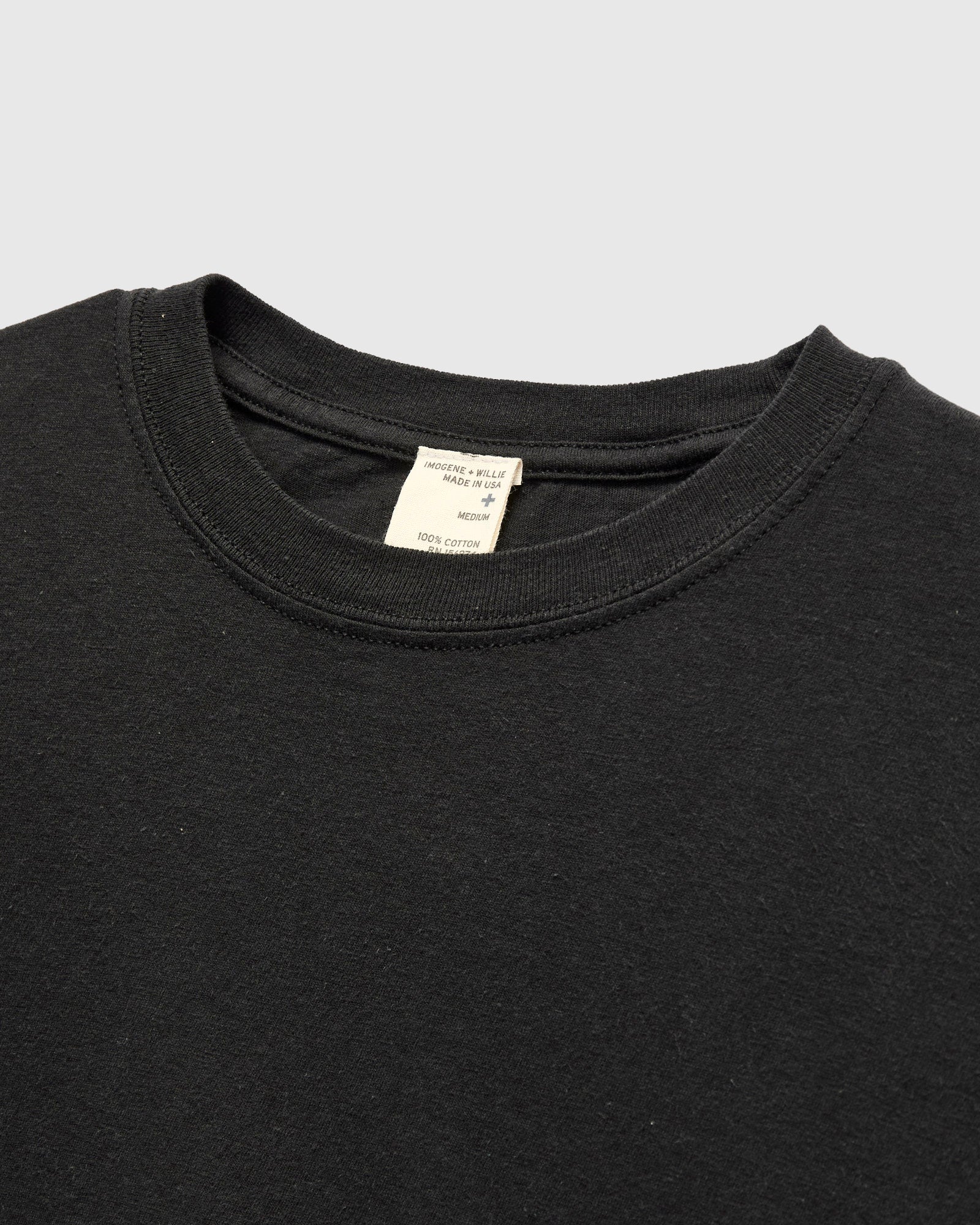 The Cotton Project Tee in Faded Black - Image 3