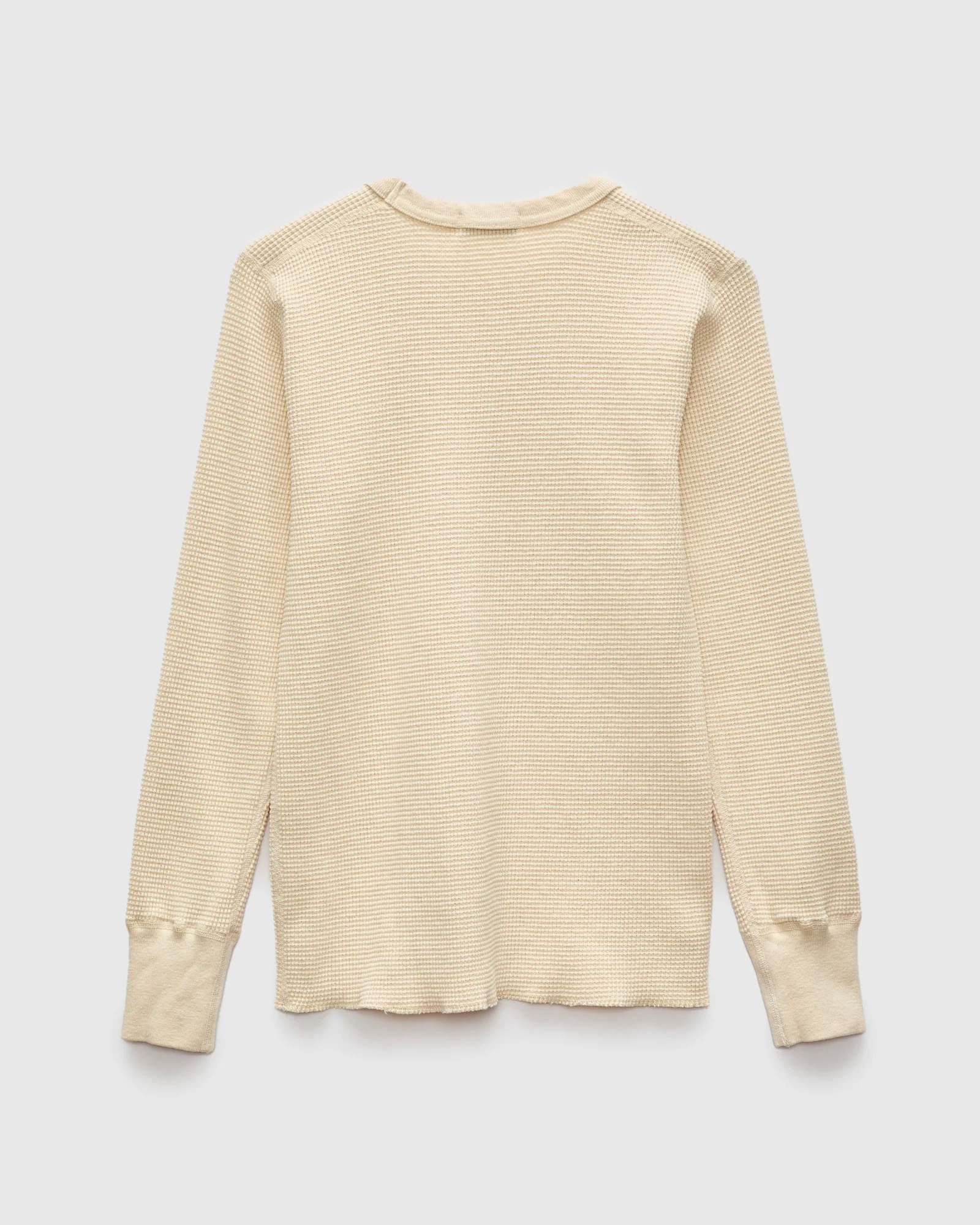 Thermal Long Sleeve Shirt in Natural - Image 3