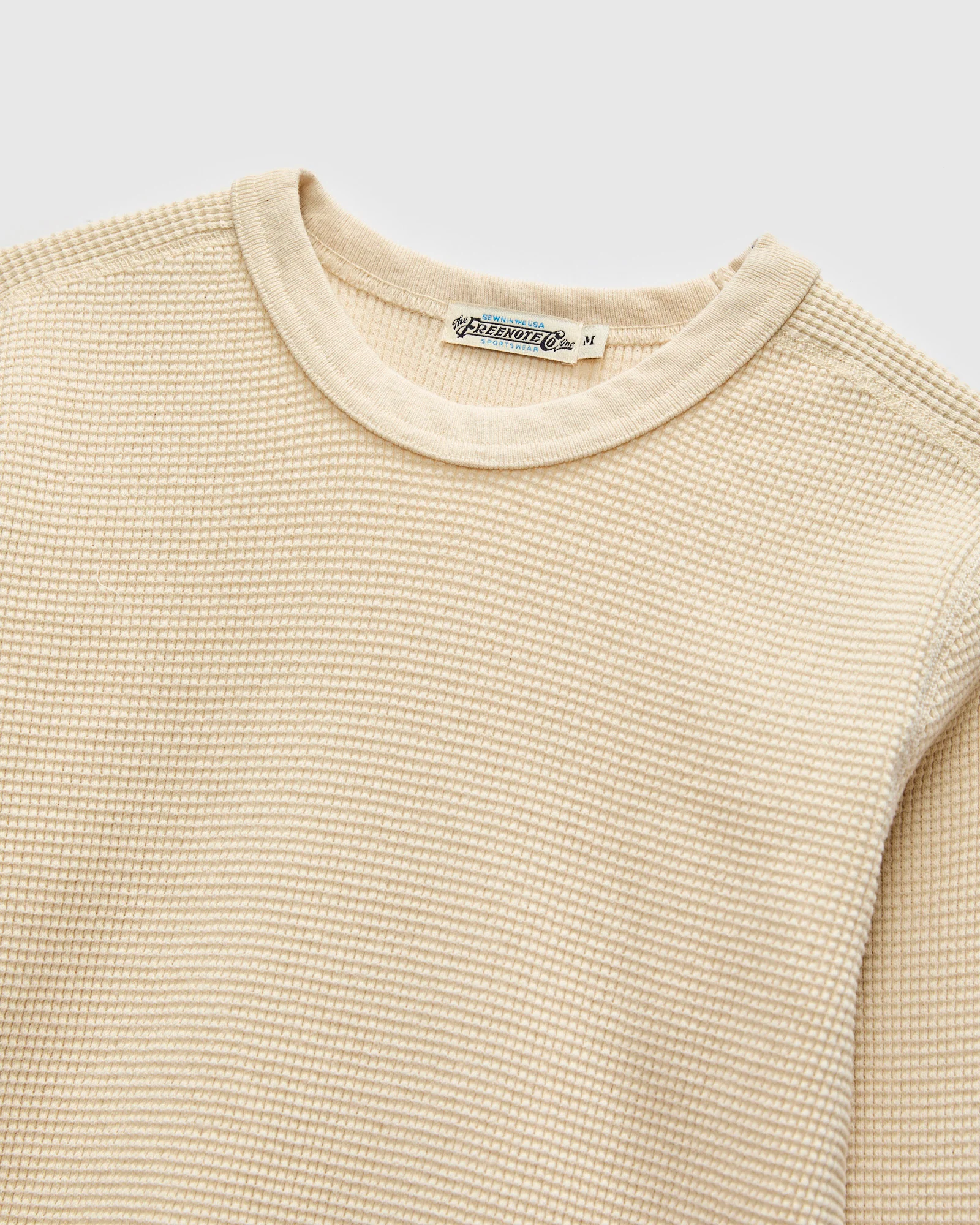 Thermal Long Sleeve Shirt in Natural - Image 4