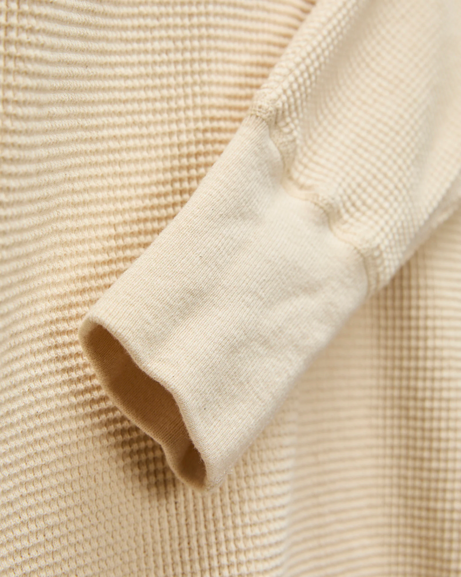 Thermal Long Sleeve Shirt in Natural - Image 6