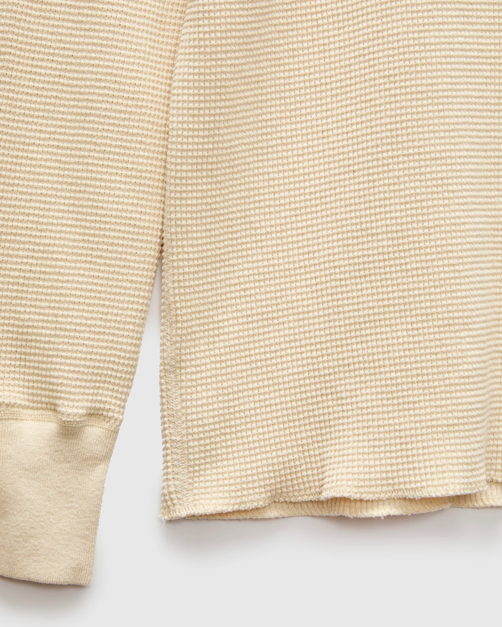 Thermal Long Sleeve Shirt in Natural - Image 7
