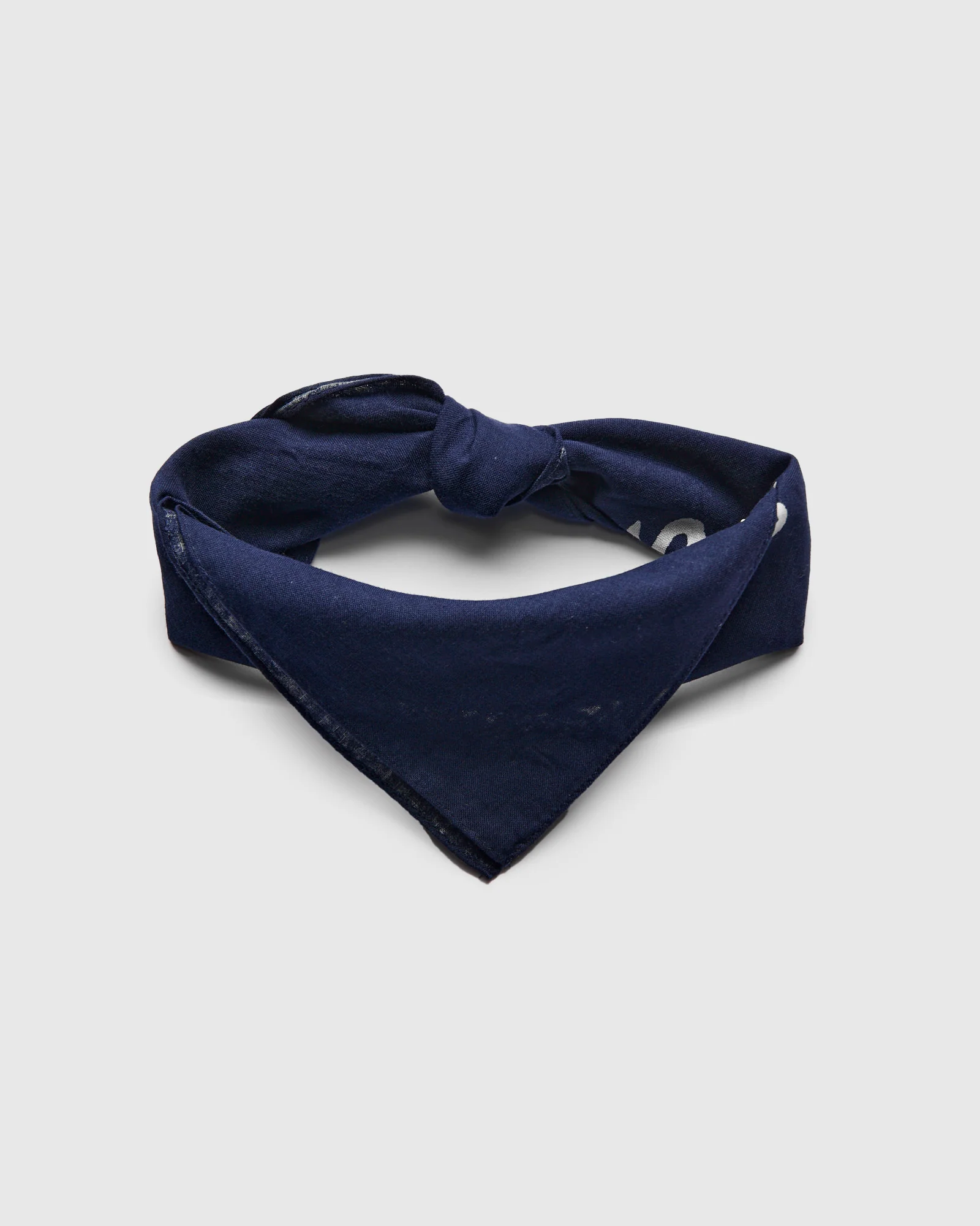 "Tora Ni Fuji" Bandanna in Dark Navy - Image 2