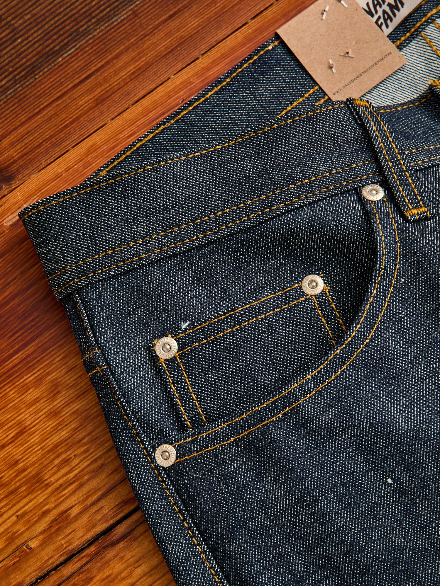 "Tried & True Selvedge" 12.5oz Selvedge Denim - Weird Guy Fit - Image 6