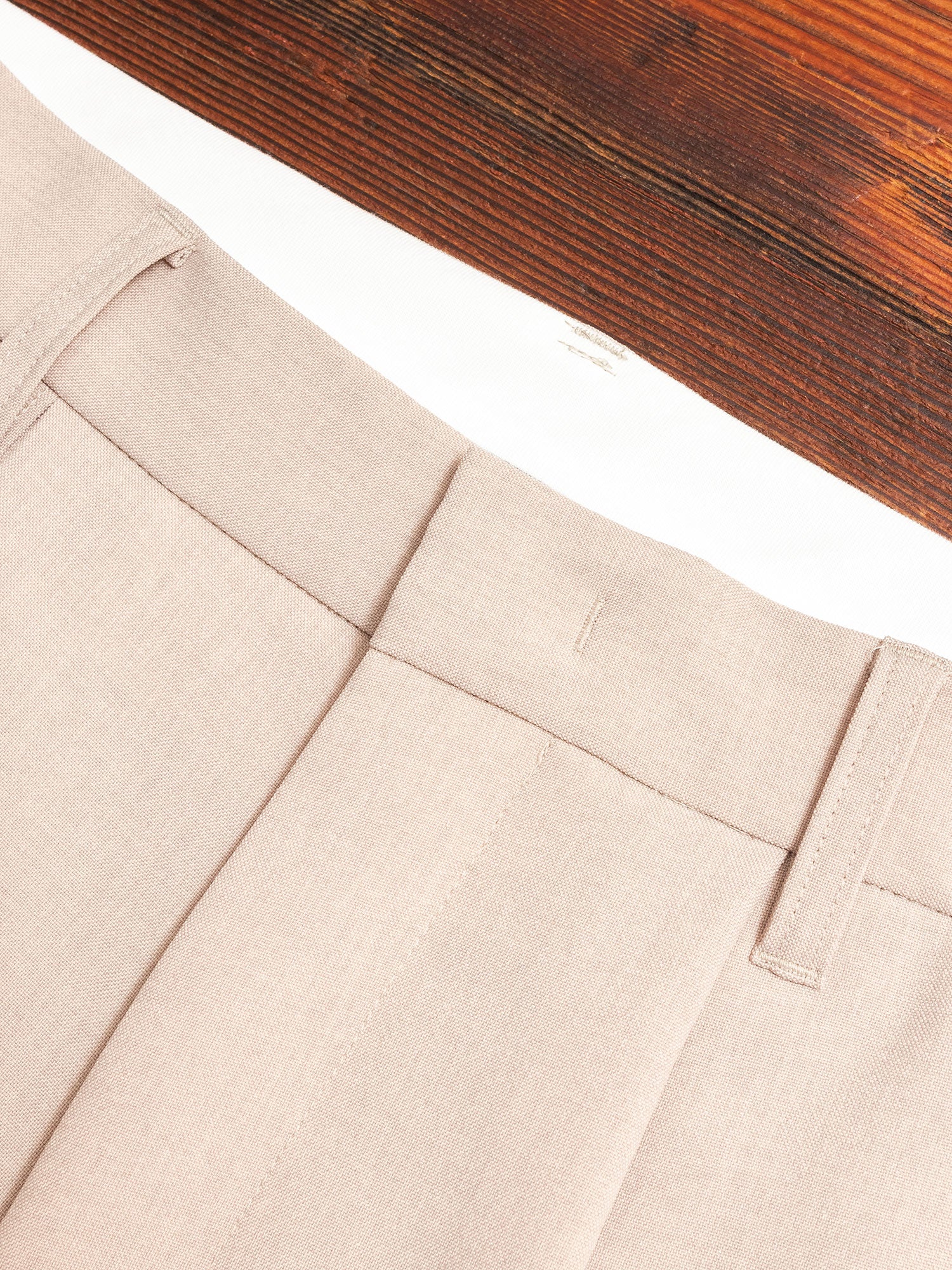 Tropical Suiting Pant in Beige - Image 5