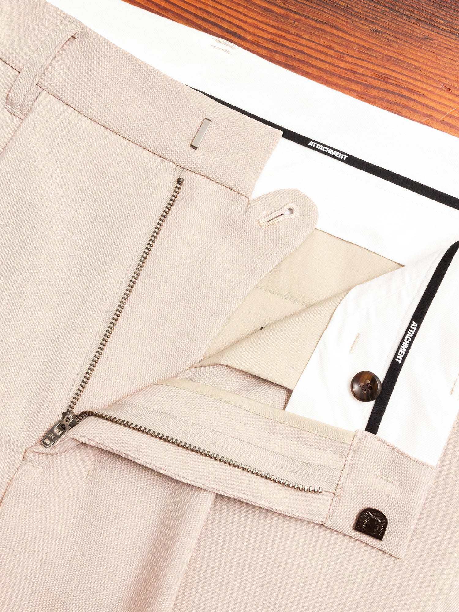 Tropical Suiting Pant in Beige - Image 6