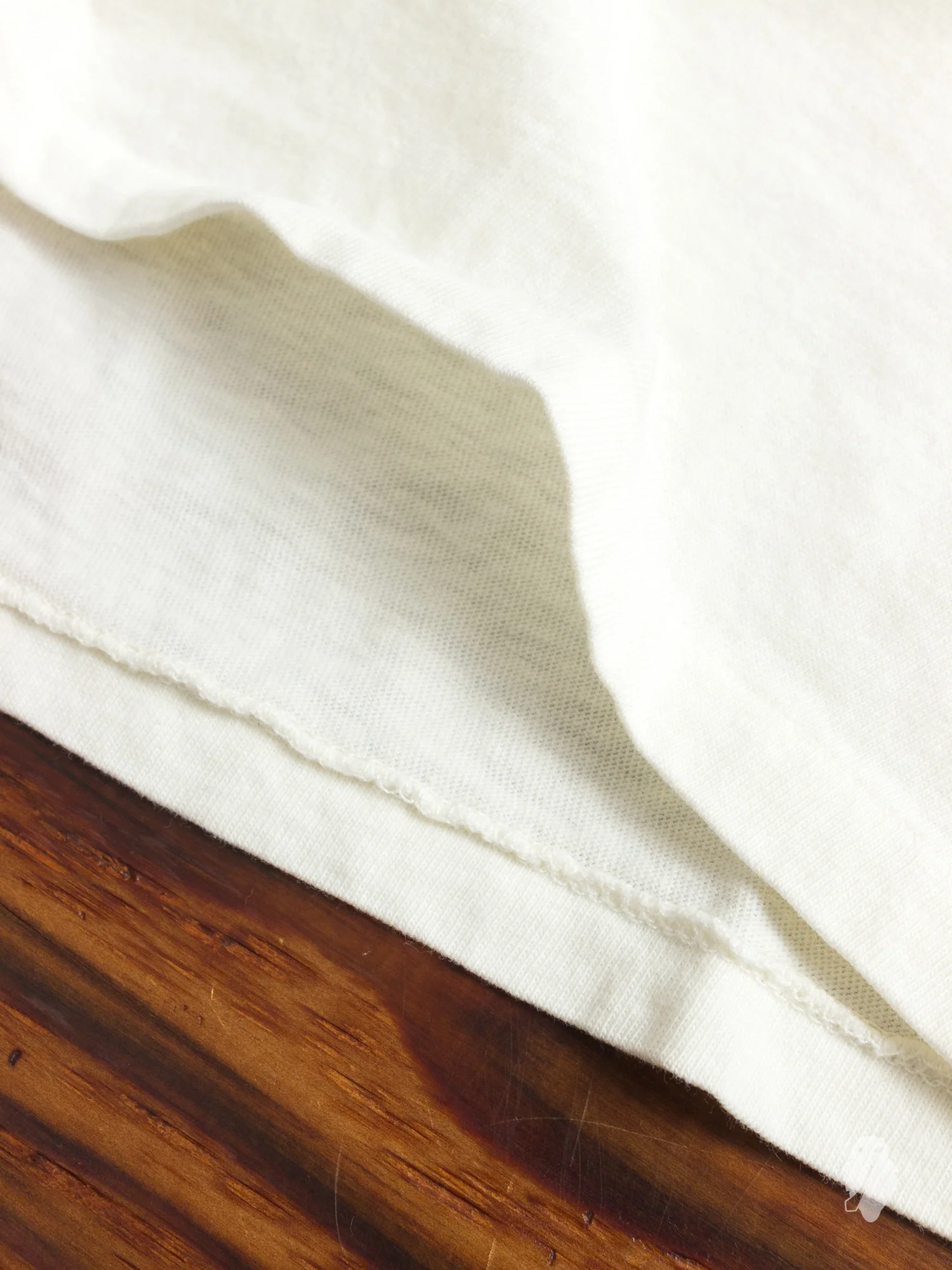 Tube Knit Henley in White - Image 4