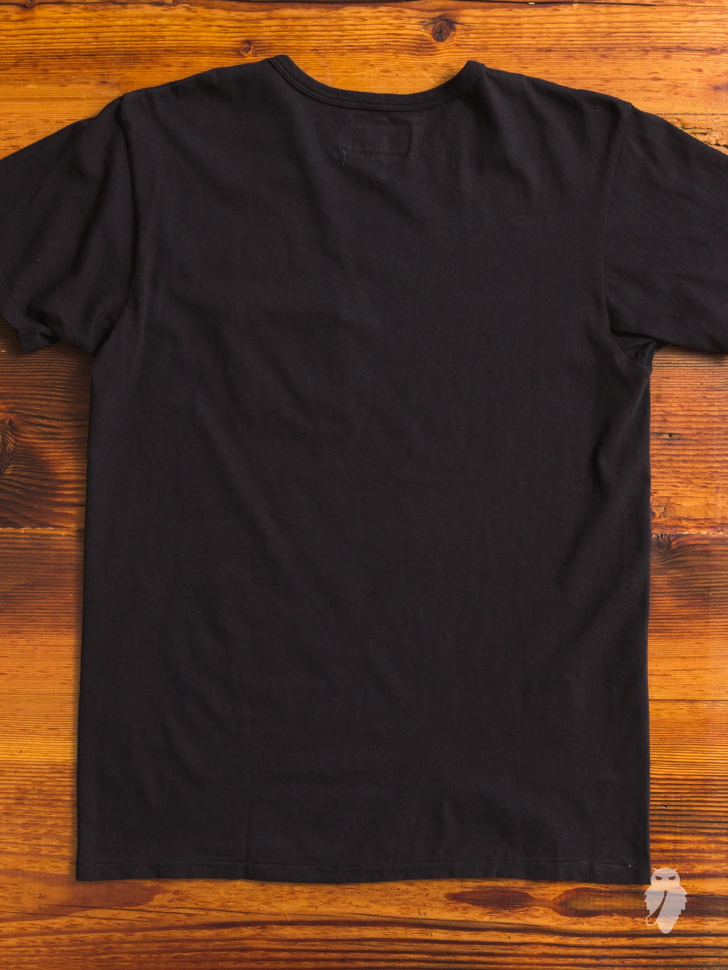 Tube Knit Pocket T-Shirt in Black - Image 5