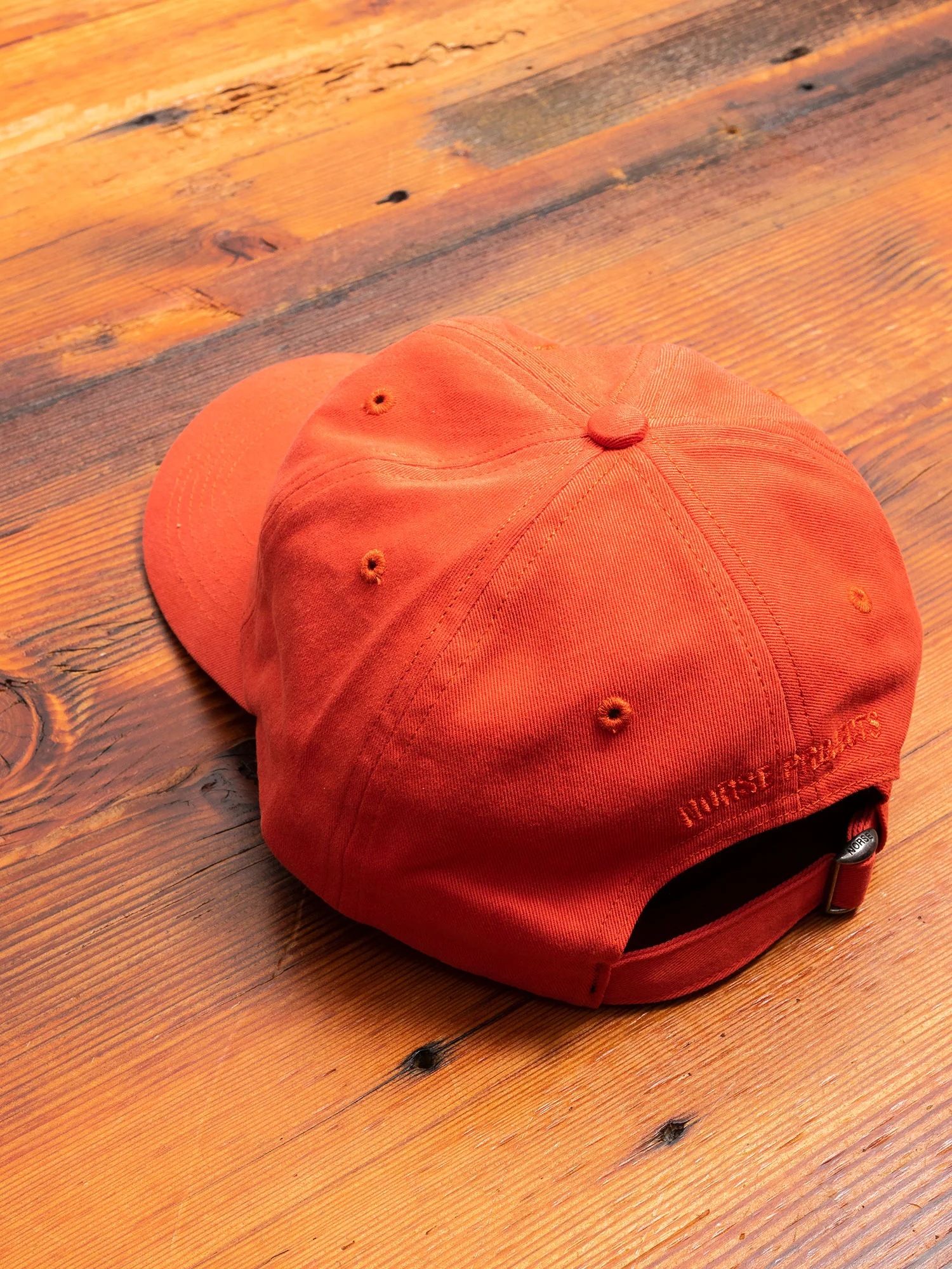 Twill Sports Cap in Red - Image 2
